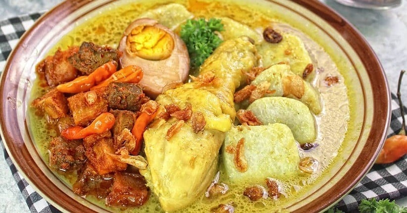 Resep Lontong Opor Khas Lebaran