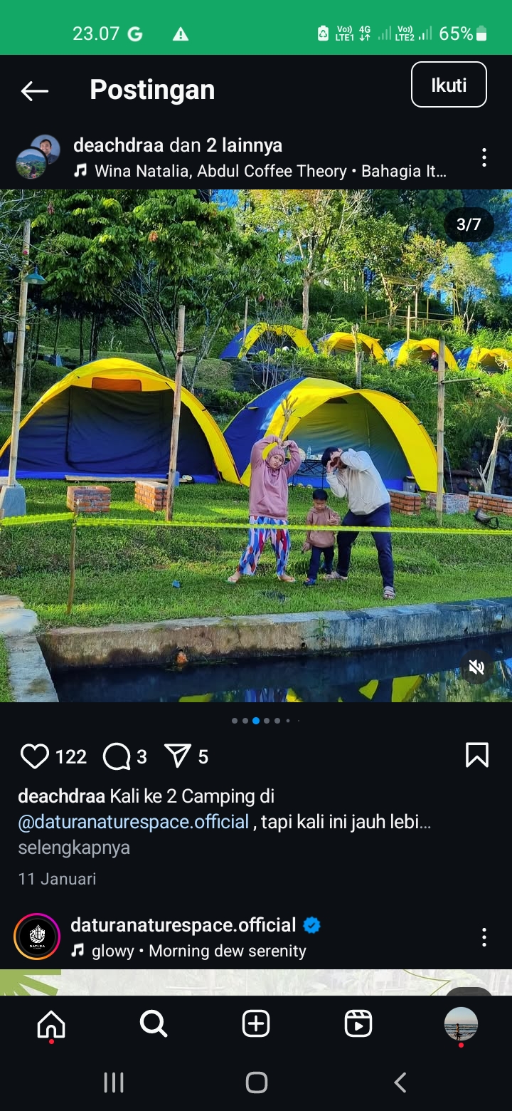 Liburan Keluarga di Datura Nature Space