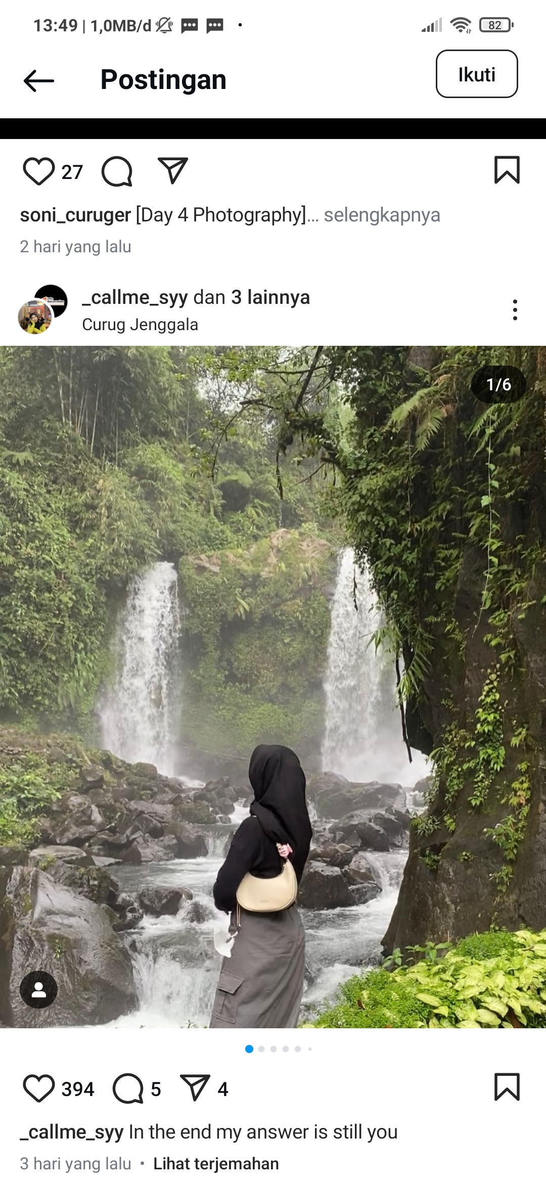 Air terjun Jenggala