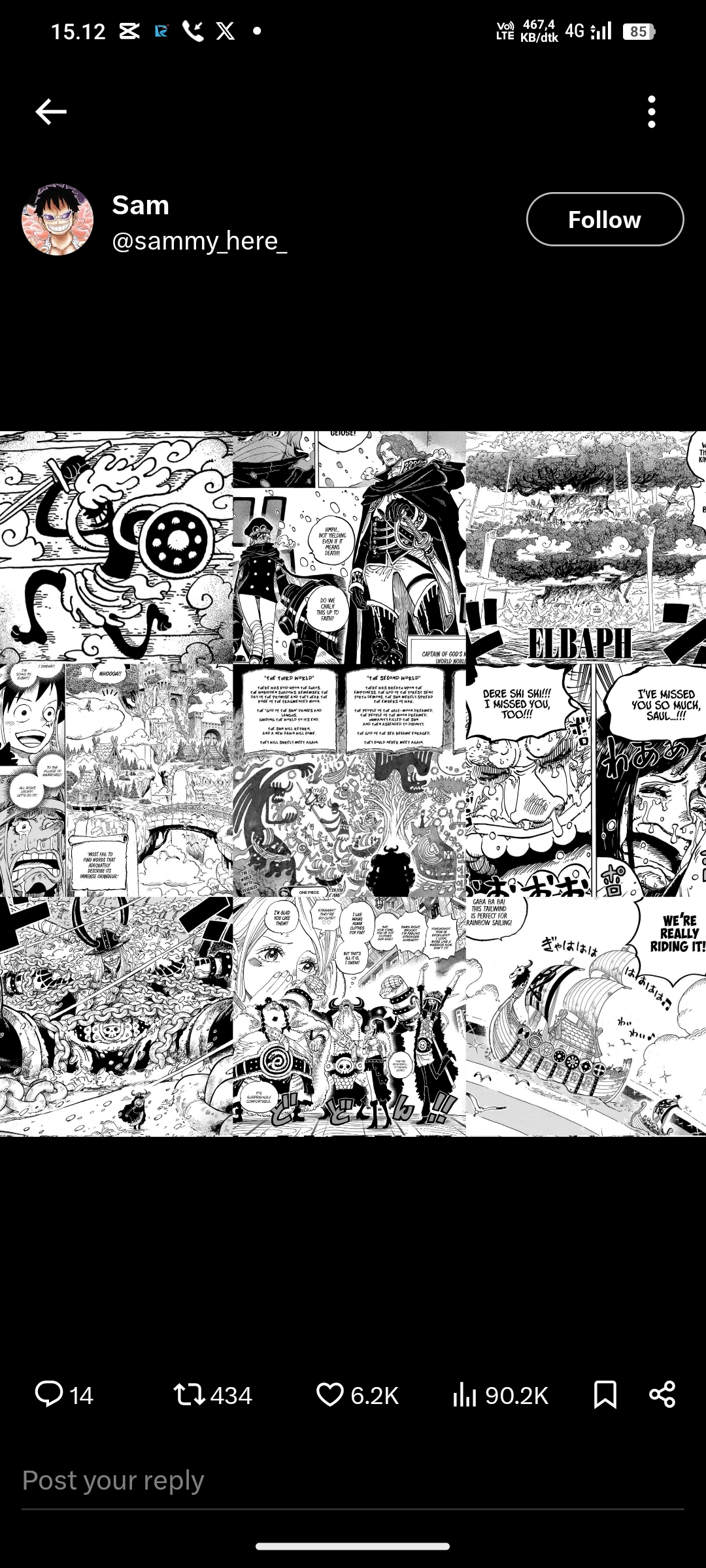 One Piece Chapter 1138 akan menghadirkan banyak misteri