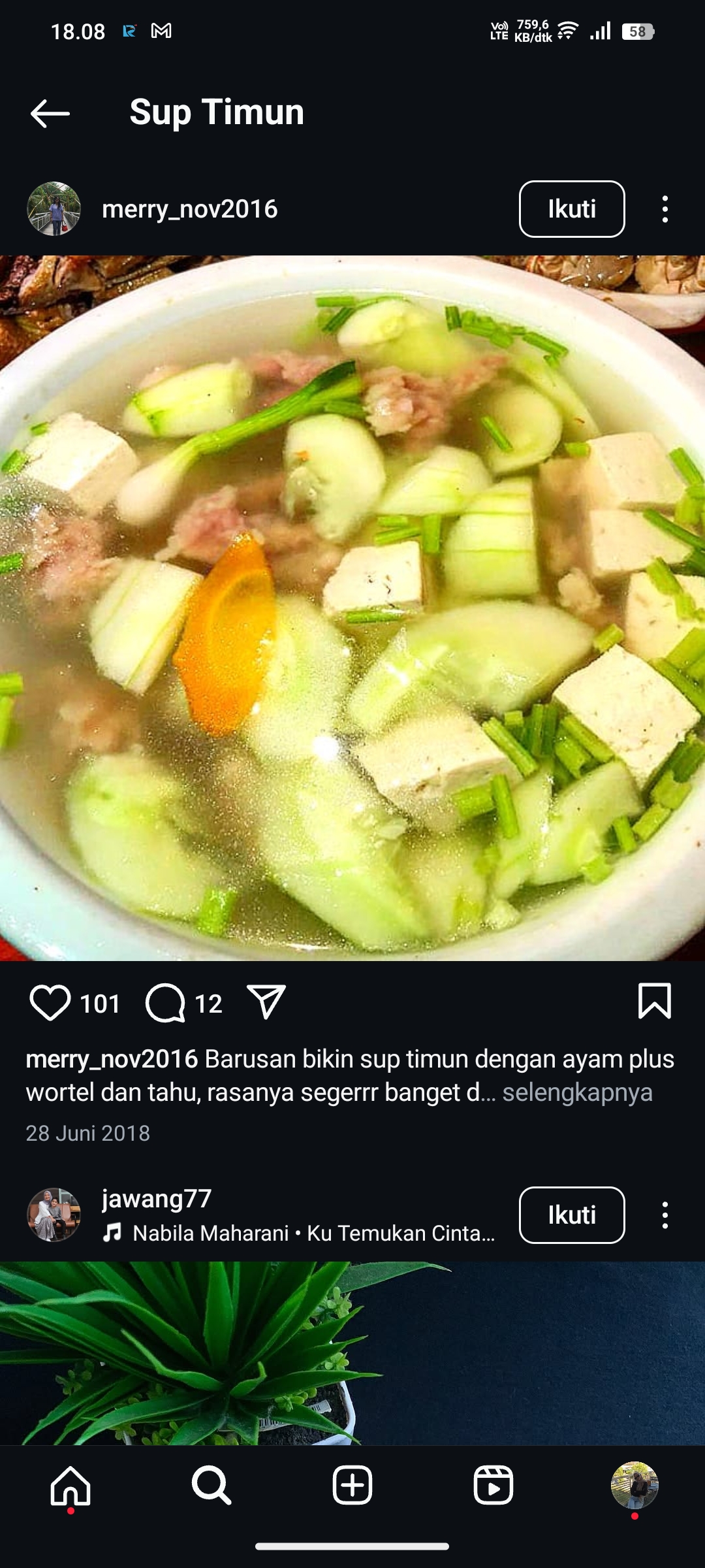 Sup Timun Segar