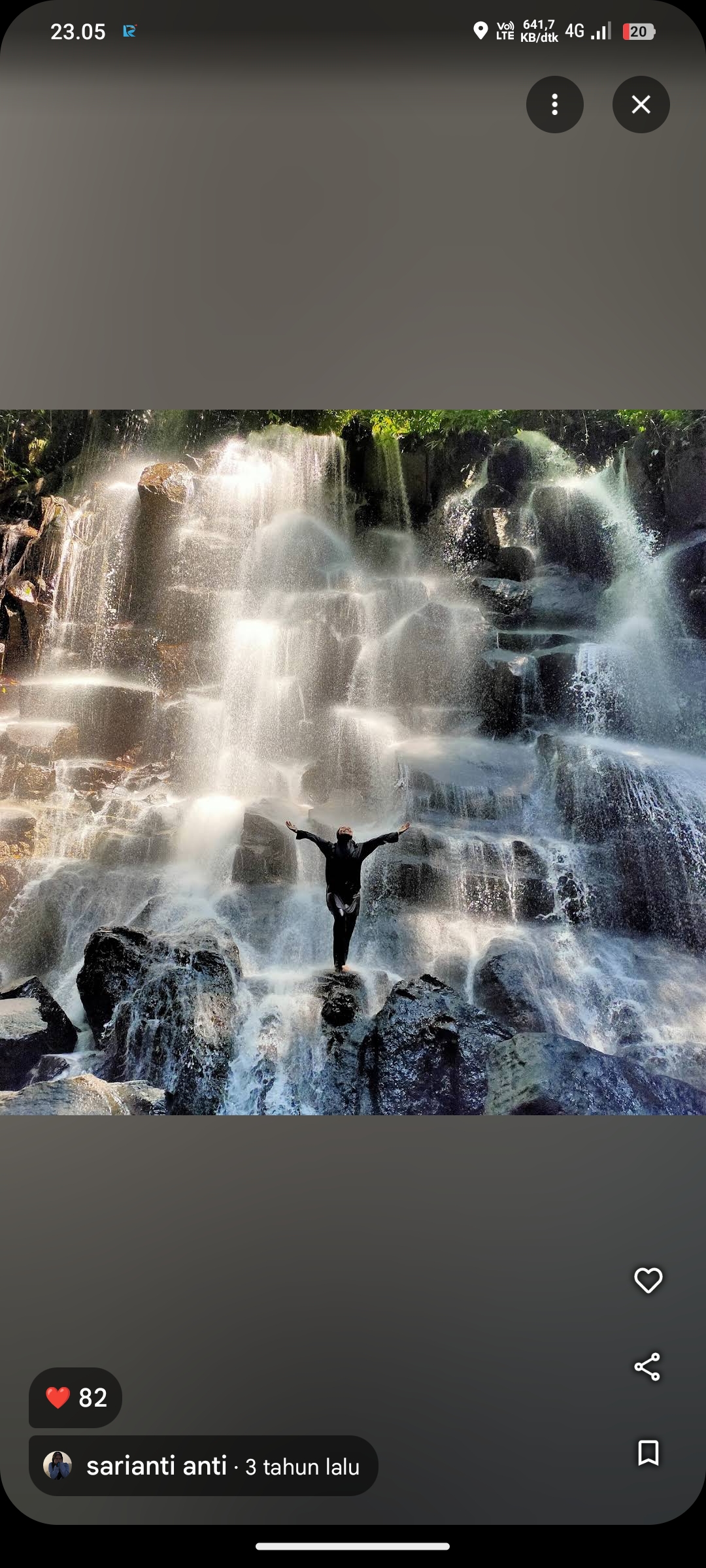 Kanto Lampo Waterfall
