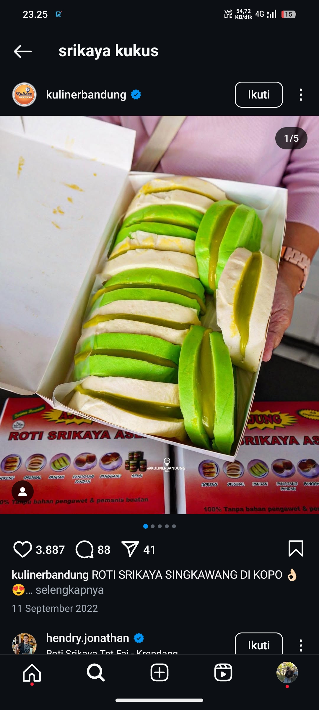 Kue Srikaya Kukus