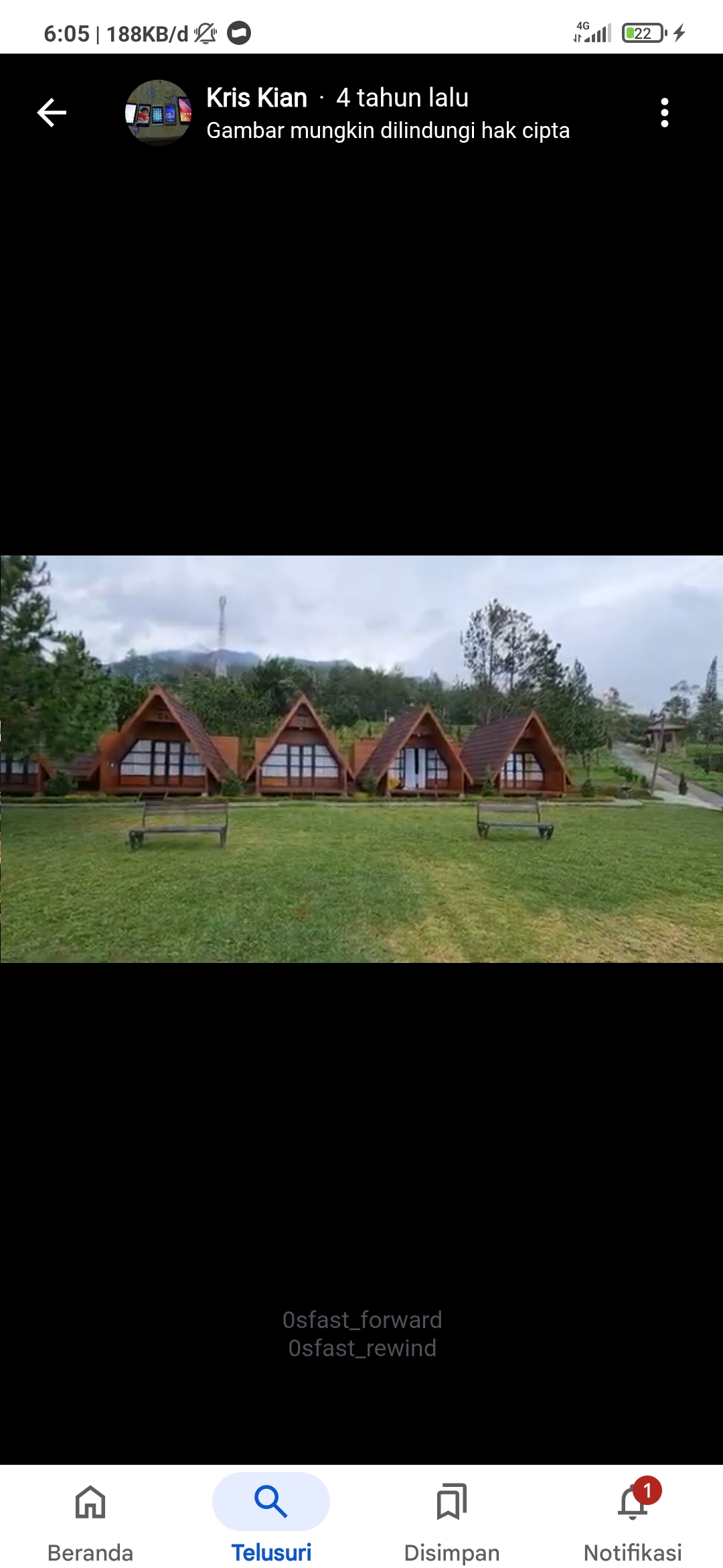 Pemandangan di Villa Cemara Umbul Sidomukti
