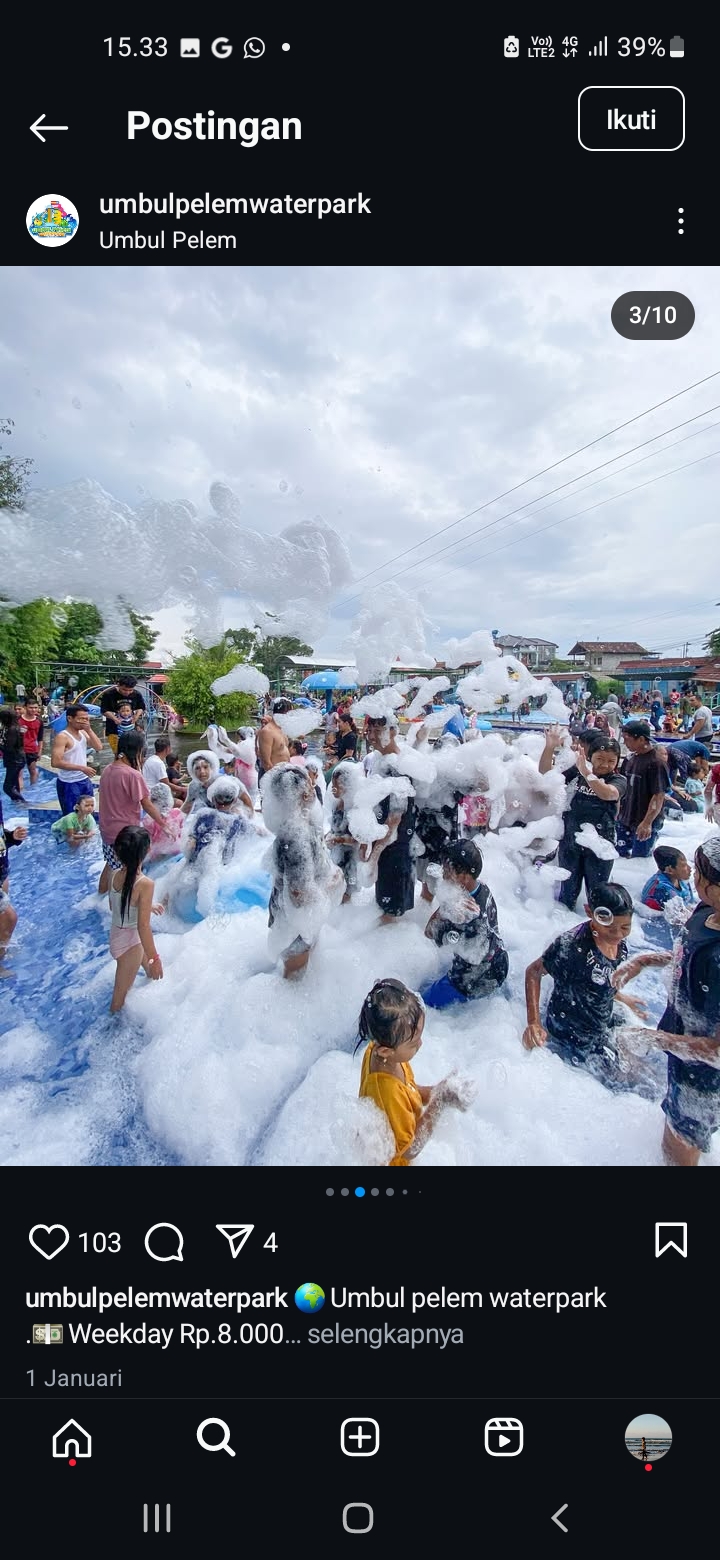 Umbul Pelem Waterpark