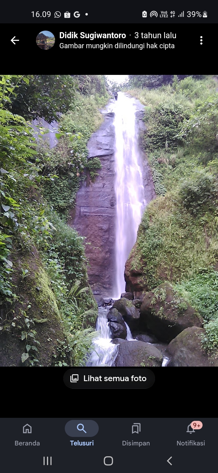 Setinasi Wisata Air Terjun Kayumas