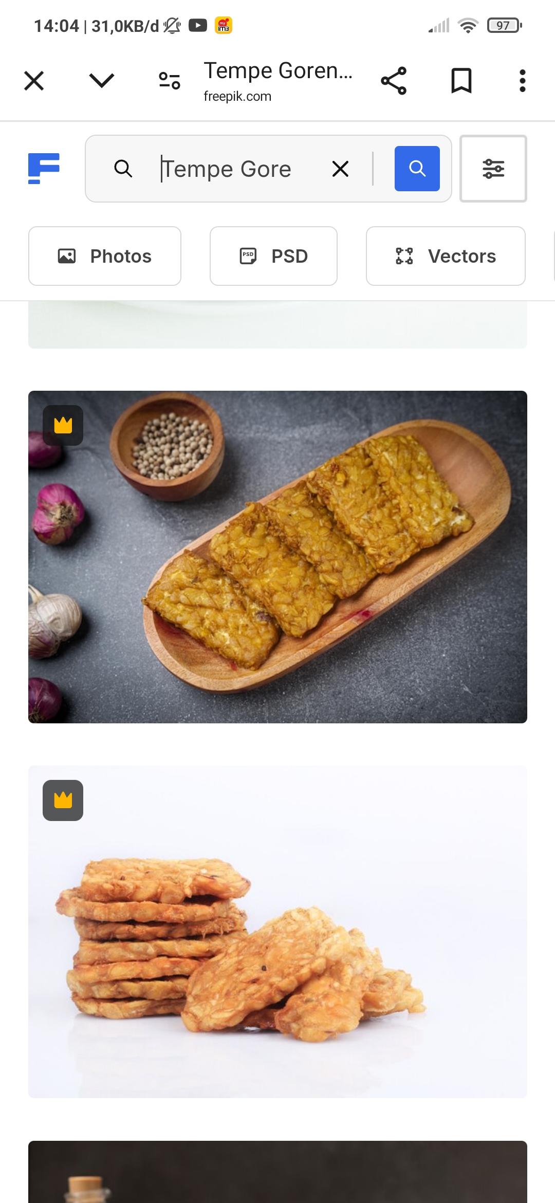 Tempe goreng super enak