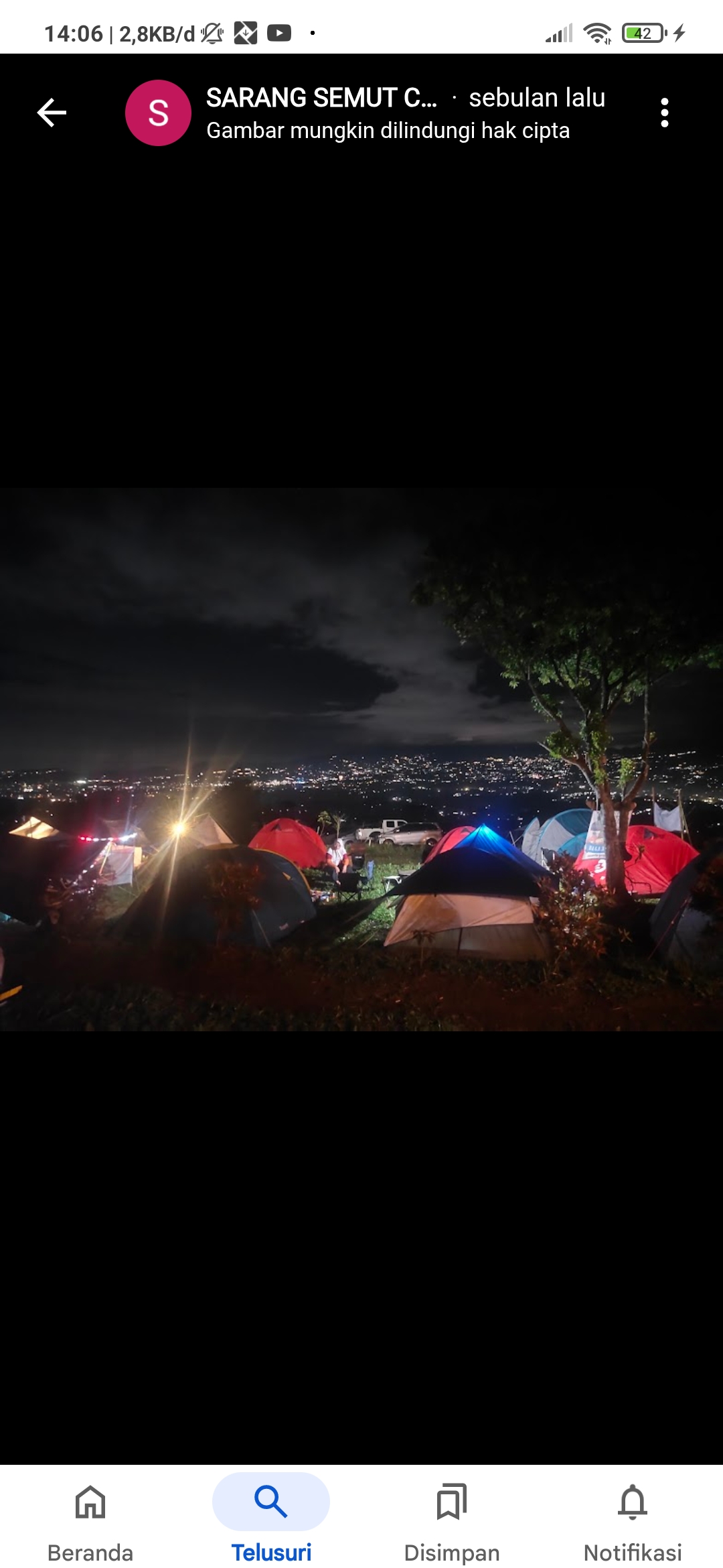 Sarang semut Camping Ground