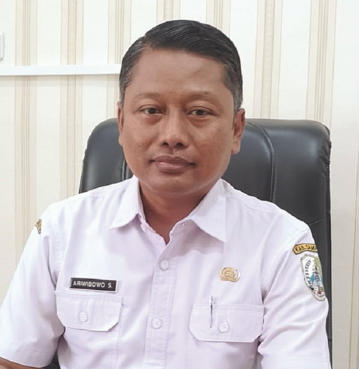 SELEKTIF: Kepala Inspektorat Ariwibowo saat ditemui di ruang kerjanya, Rabu (22/5/2024). (UBAIDILLAHIR RAIE/JPRM)