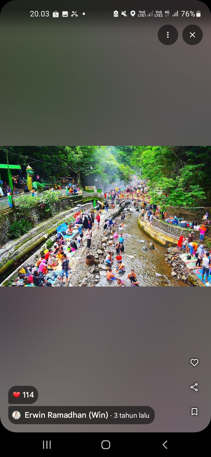 Wisata di Guci Pemalang