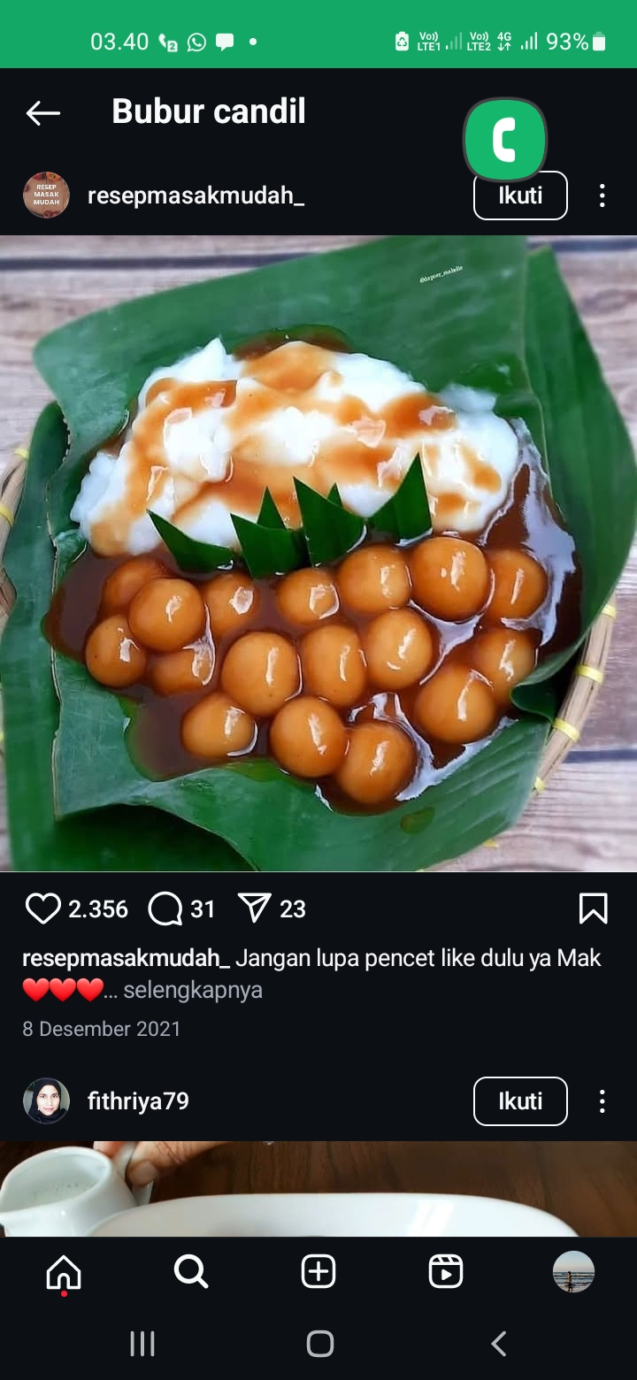 Resep Bubur candil buat takjil bulan puasa