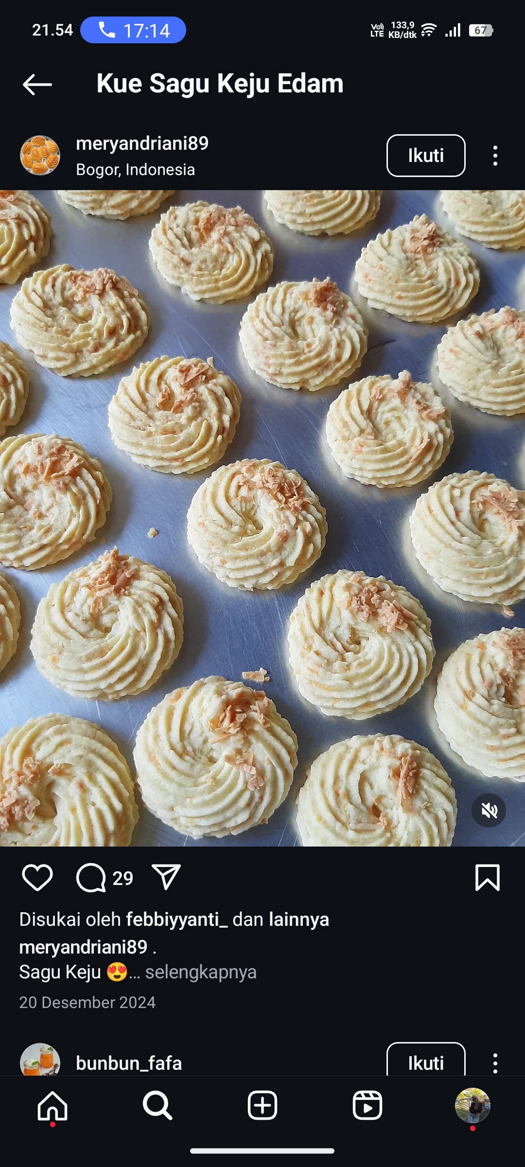 Kue Sagu Keju Edam