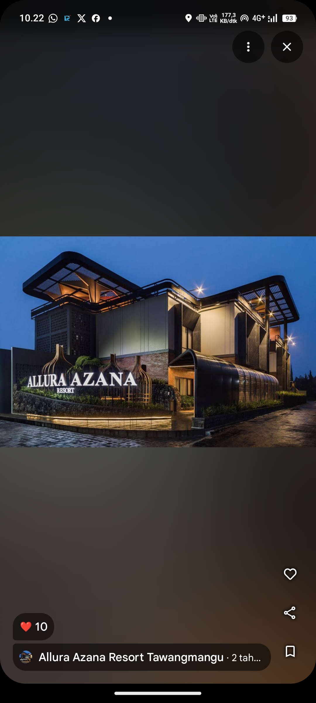 Allura Azana Resort Tawangmangu