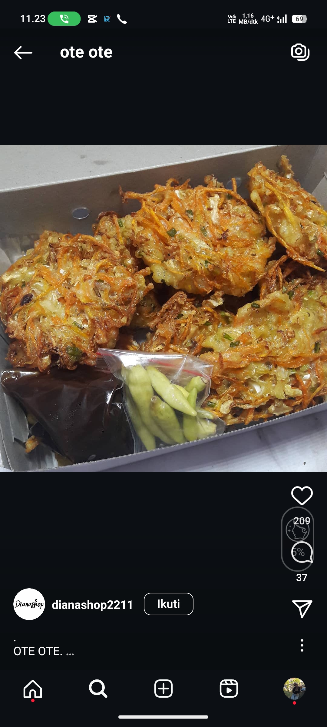 Bakwan Sayur