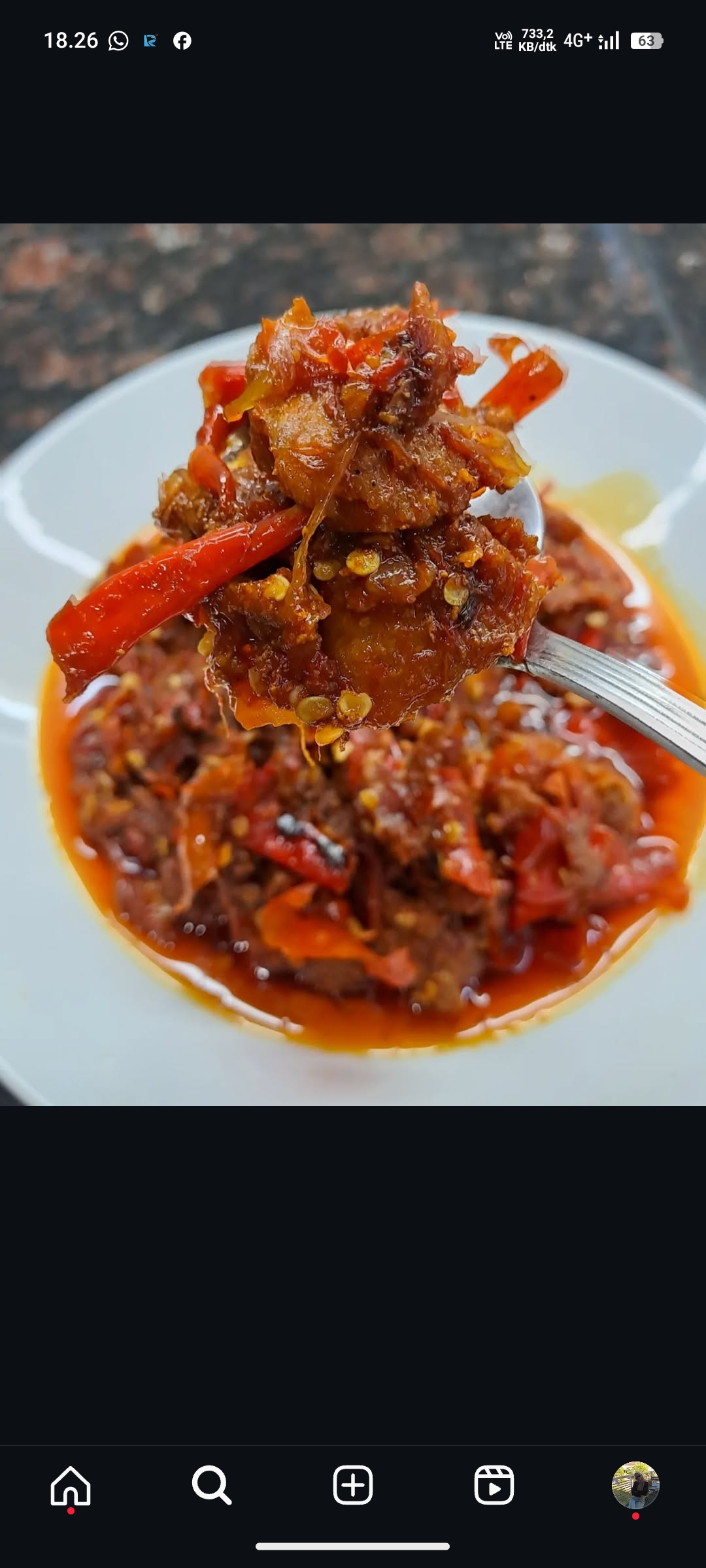 Daging Oseng Pedas