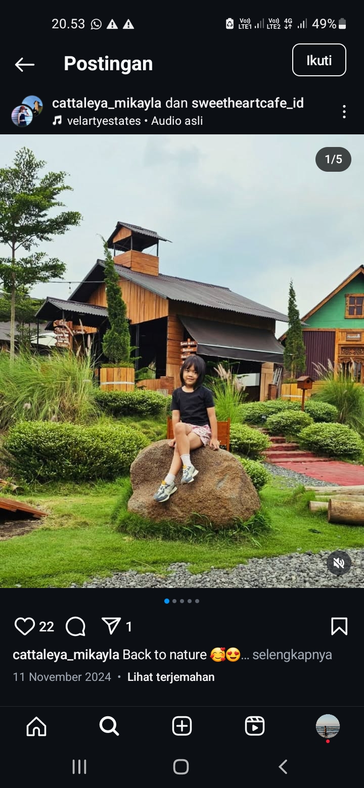 Sweetheart Cafe cocok buat liburan keluarga
