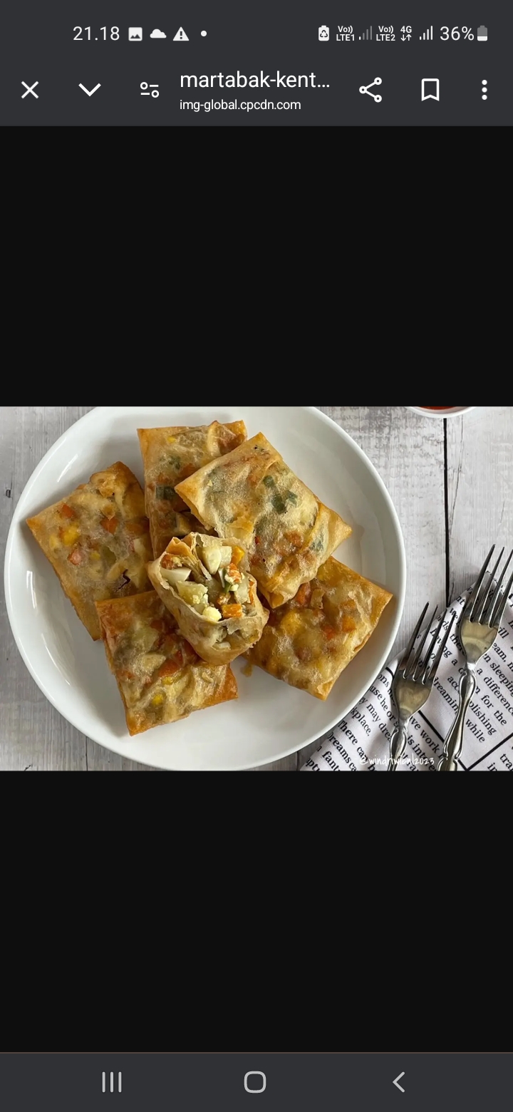 Martabak kentang khas Palembang