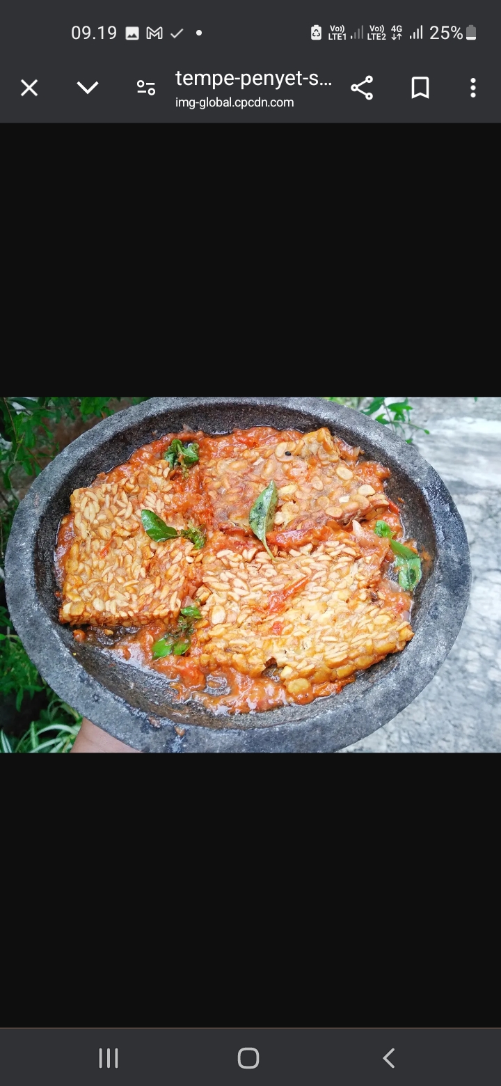 Resep Tempe Sambal Terasi