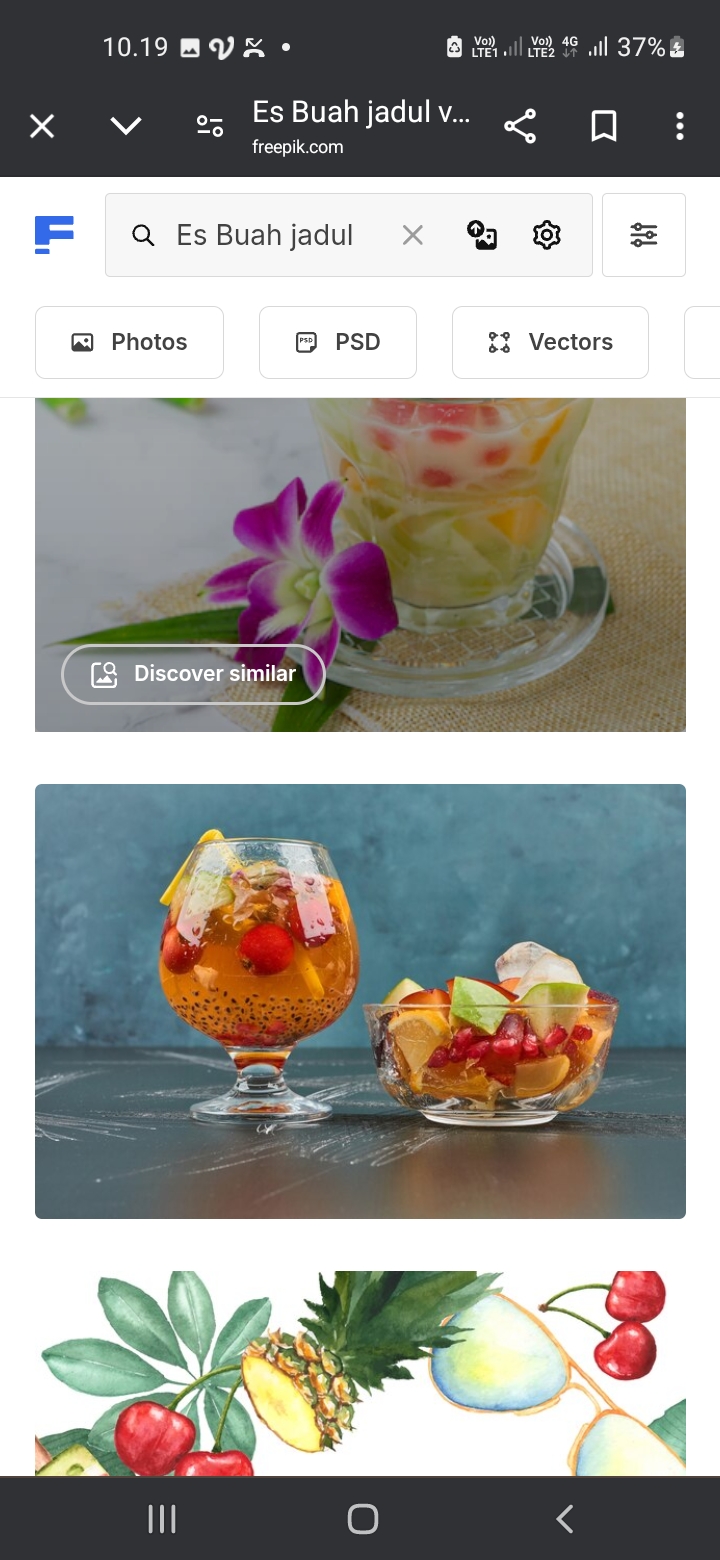 Es buah Jadul tanpa susu