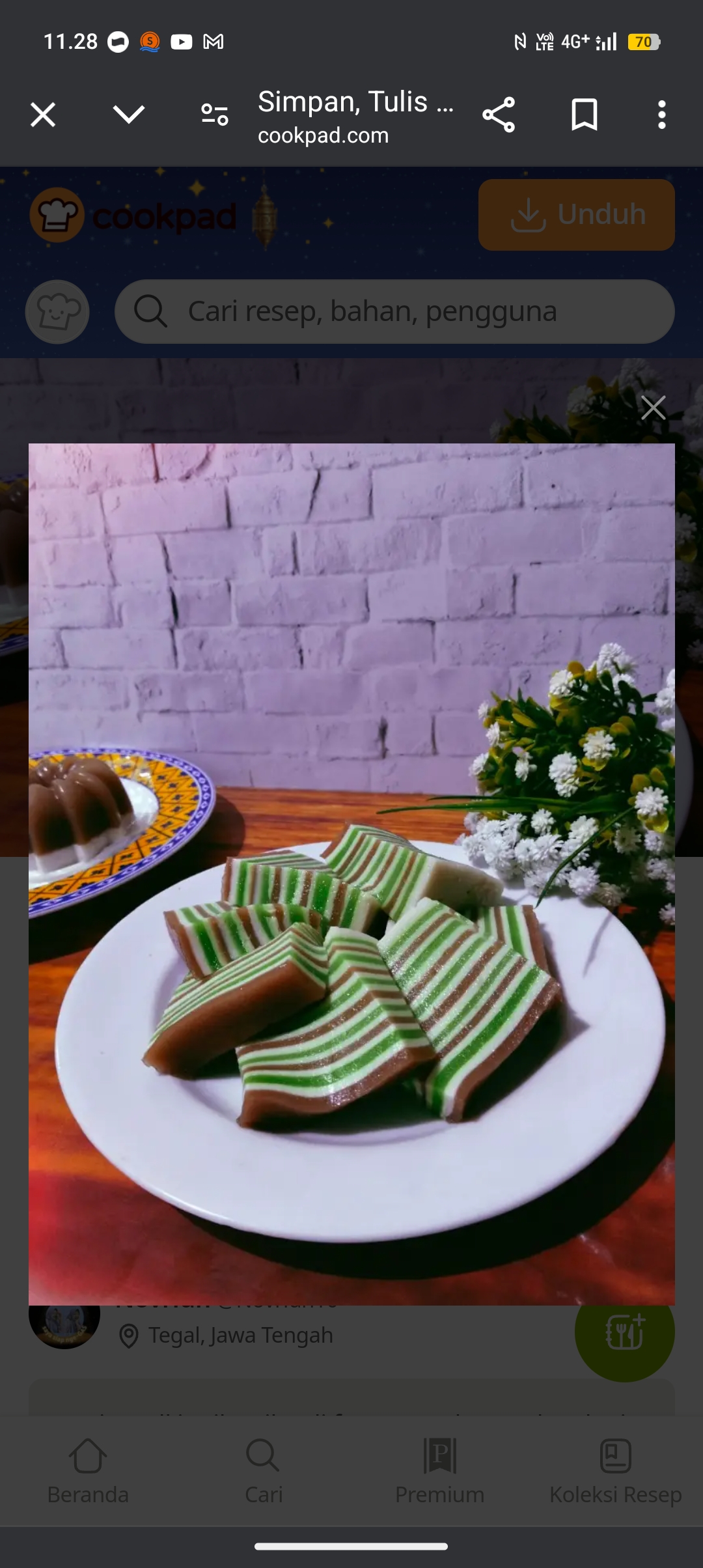 Resep Kue lapis mudah dibuat