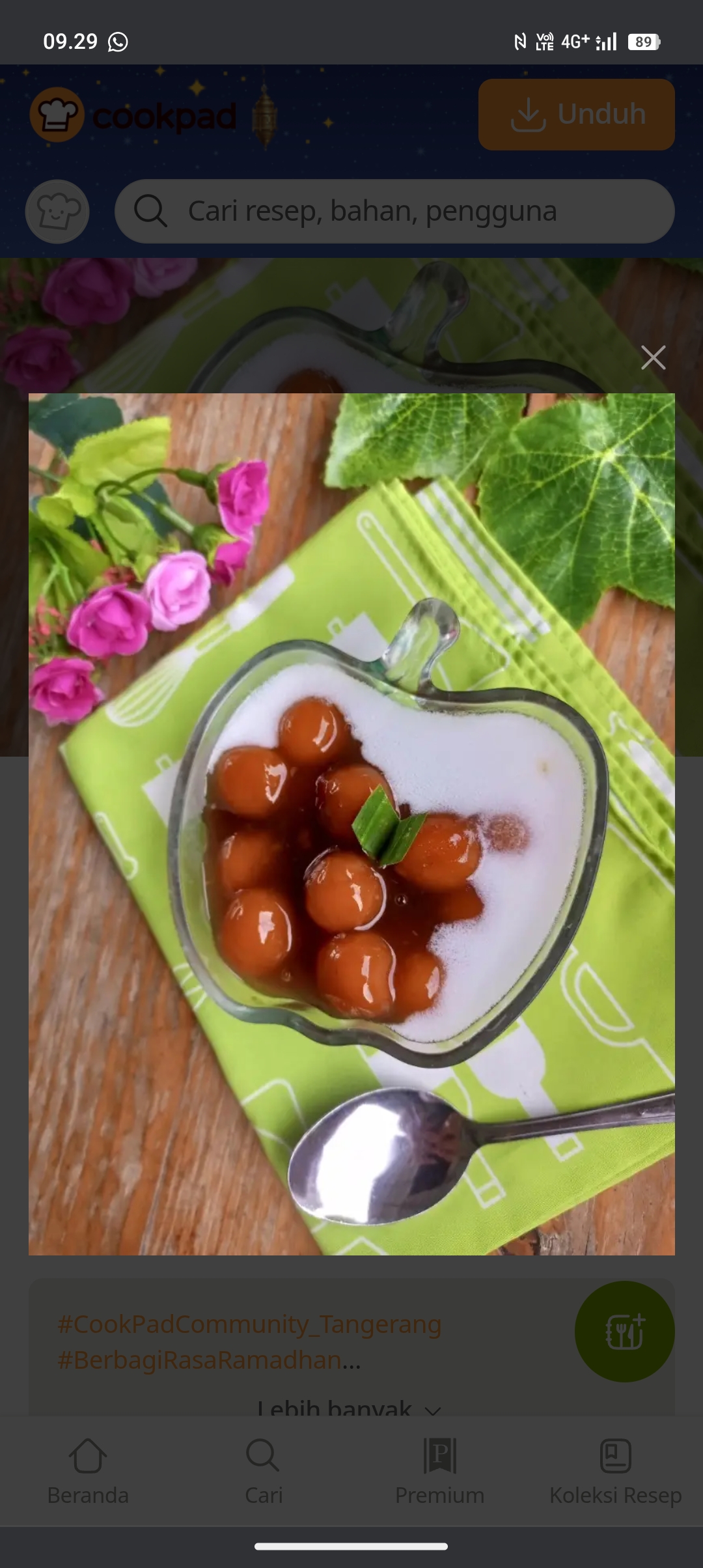 Resep Biji Salak