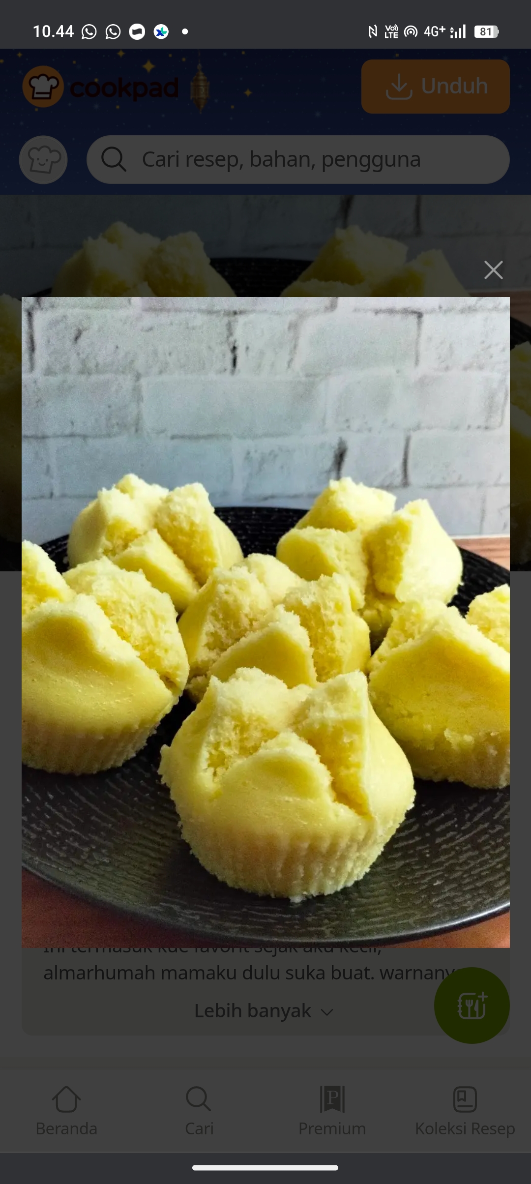 Kue Mangkok