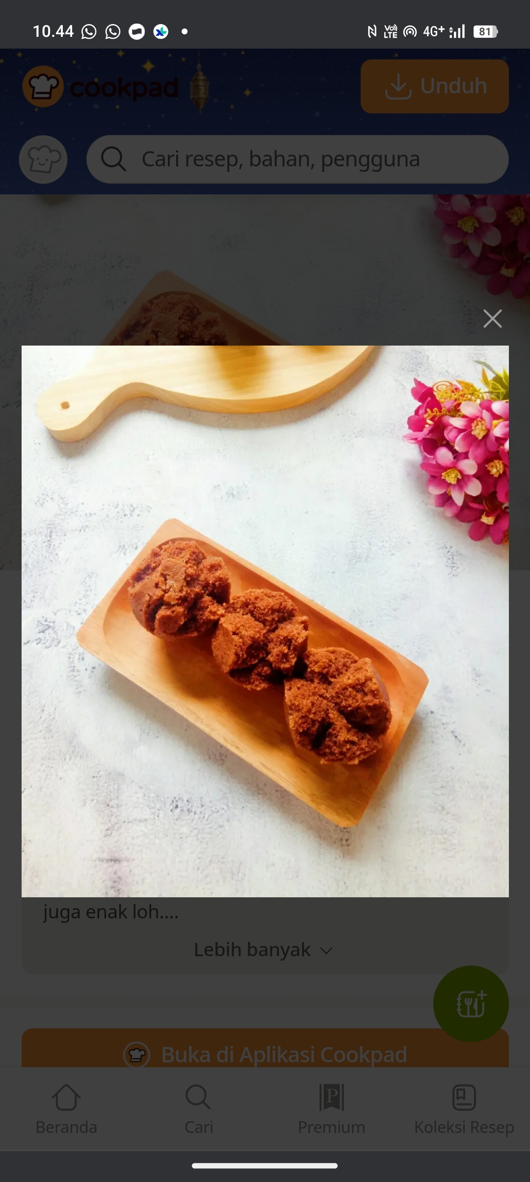 Kue mangkok kukus