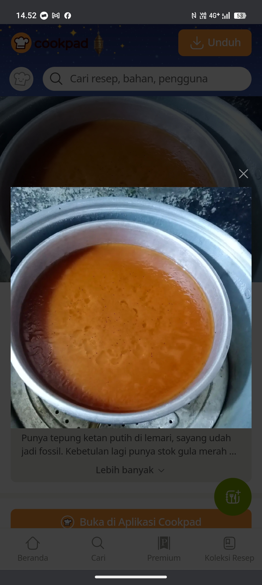 Dodol kukus