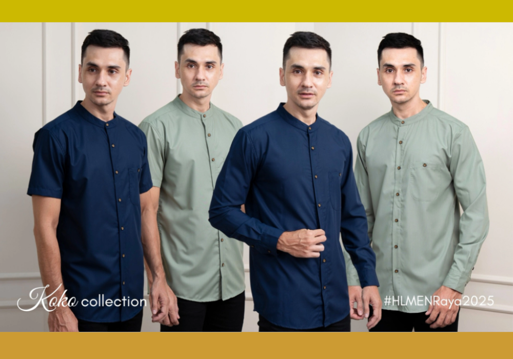 Koleksi baju salah satu brand lokal heaven lights men