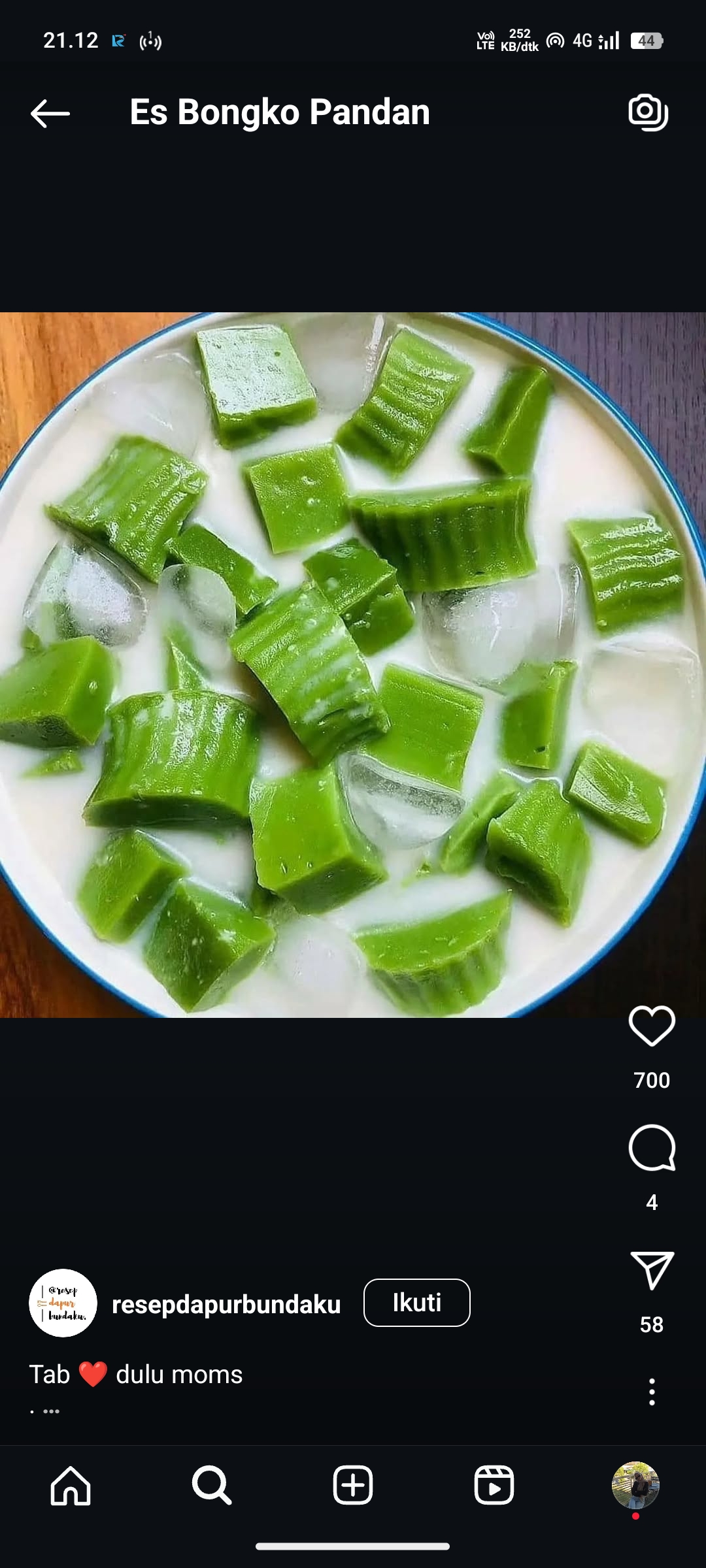 Es Bongko Pandan