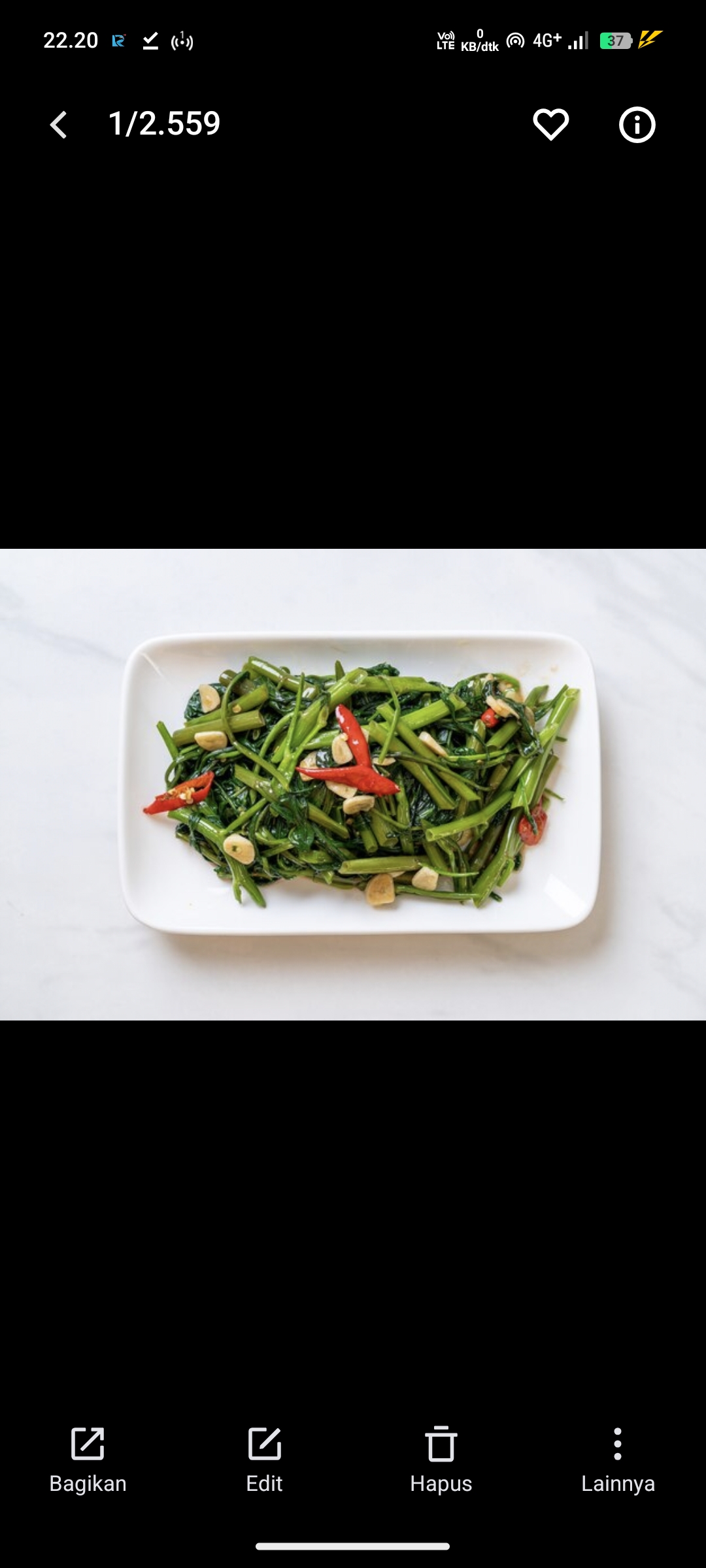 Tumis Kangkung