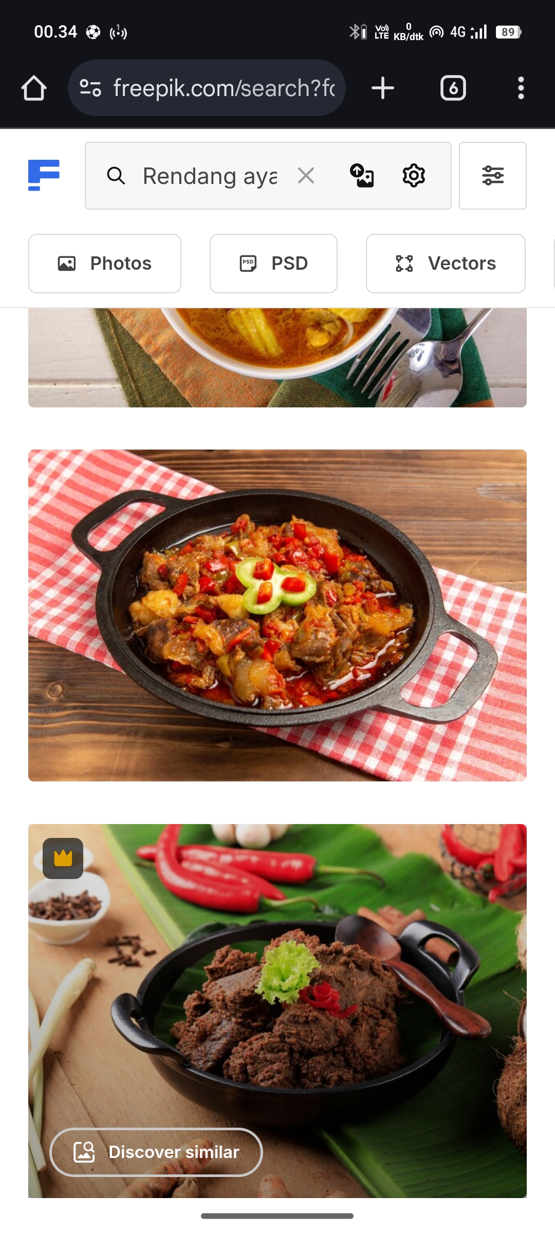 Ilustrasi Rendang Ayam