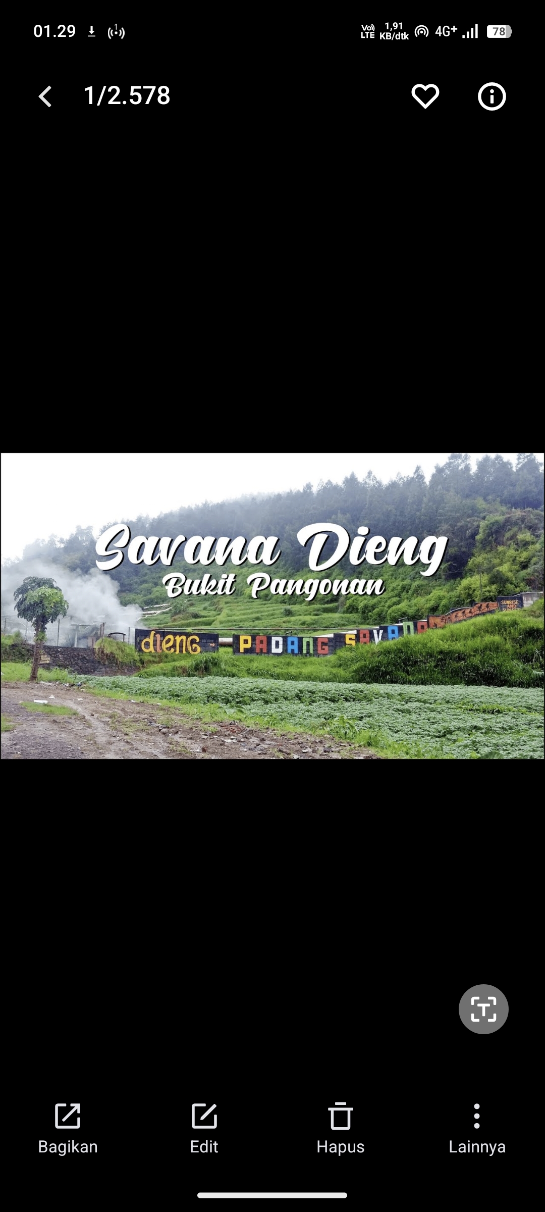 Savana Pangonan Dieng