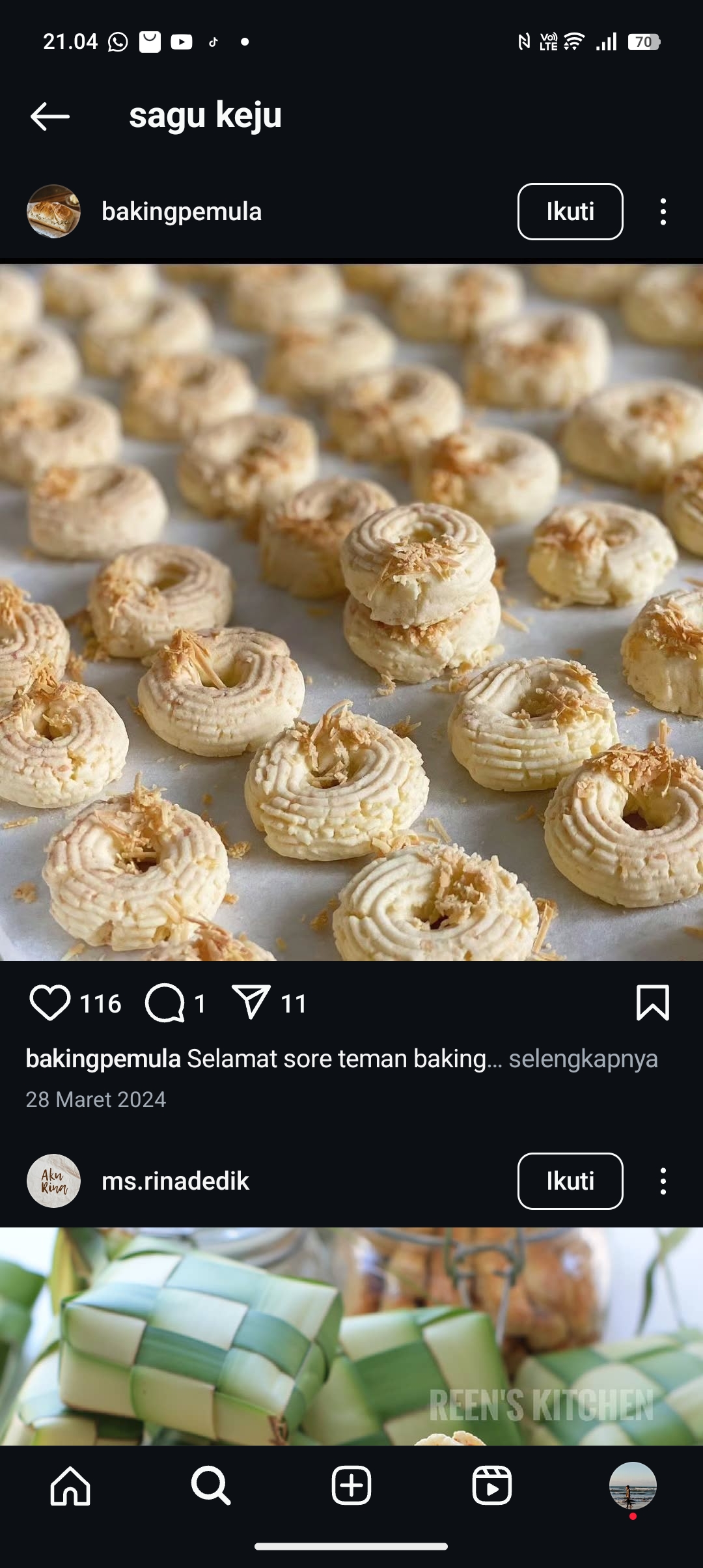 Kue Sagu Lebaran