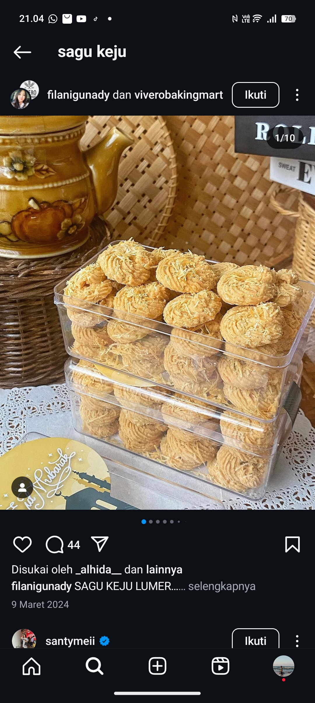 Resep kue sagu