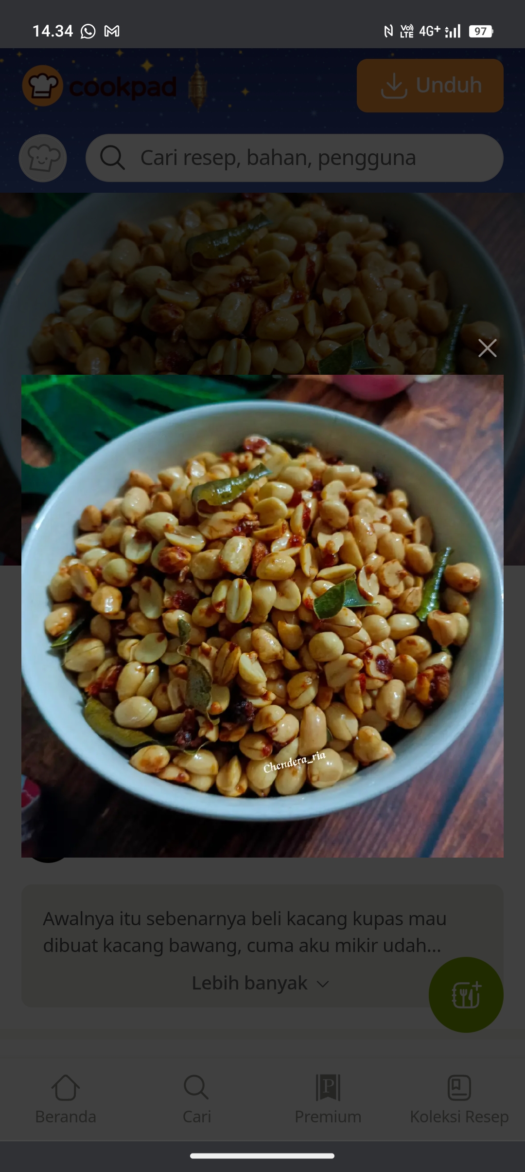 Kacang thailand enak