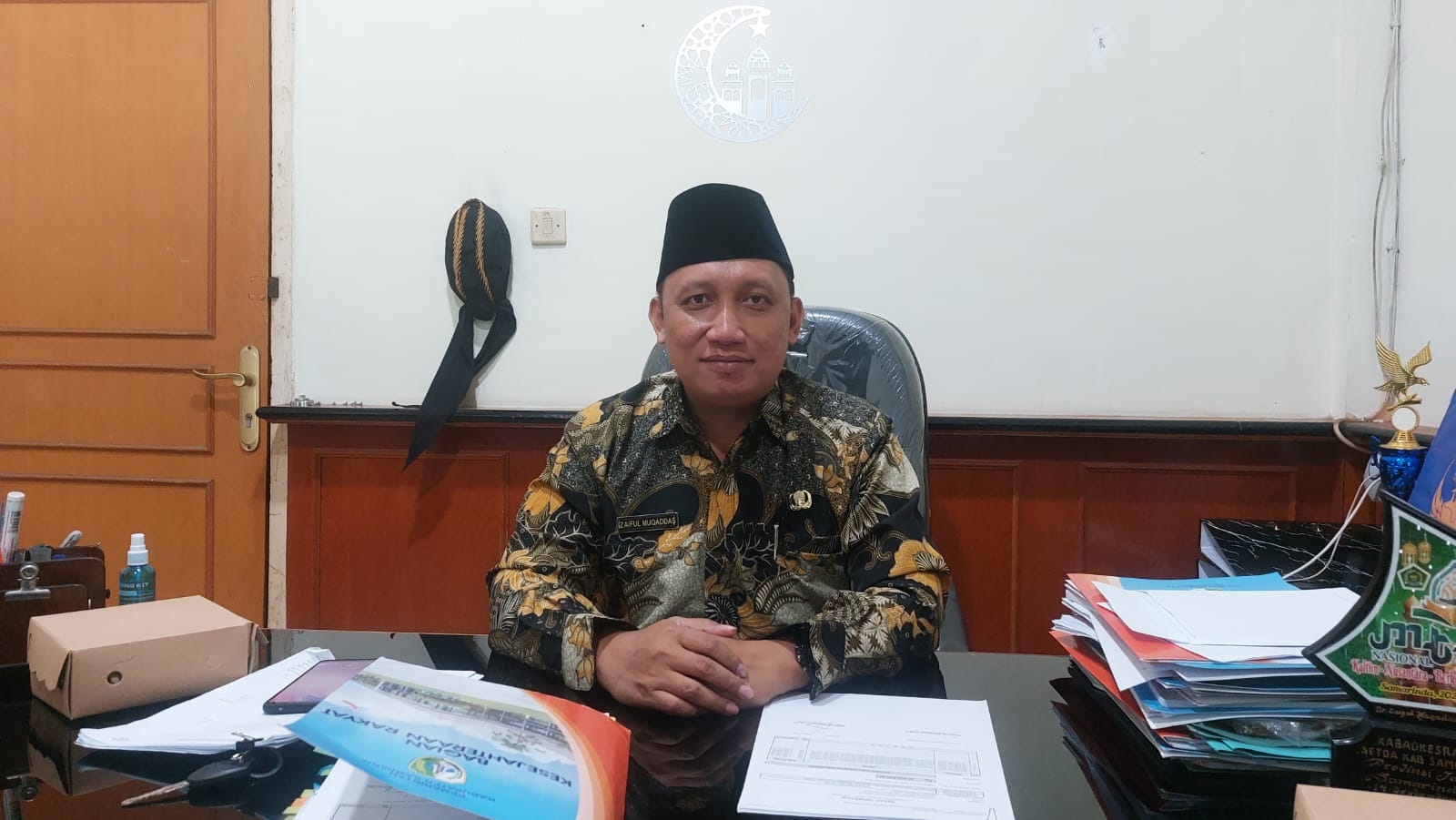 Kabag Kesra Setkab Sampang Zaiful Muqaddas mengatakan pemkab bakal menggelar pawai takbir keliling. (JUNAIDI PONDIYANTO/JPRM)