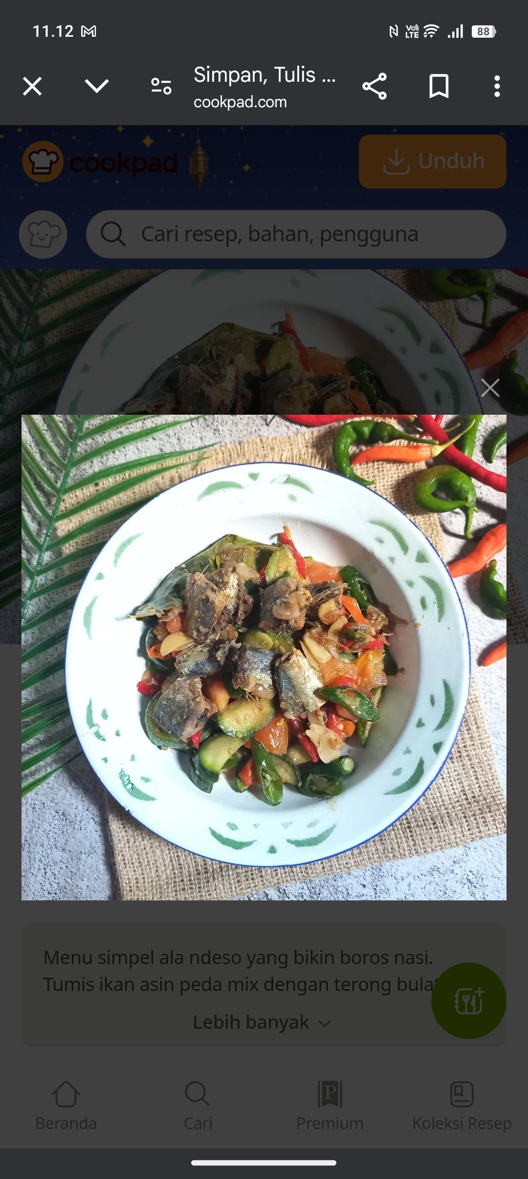 Resep Tumis Terong Super mantap