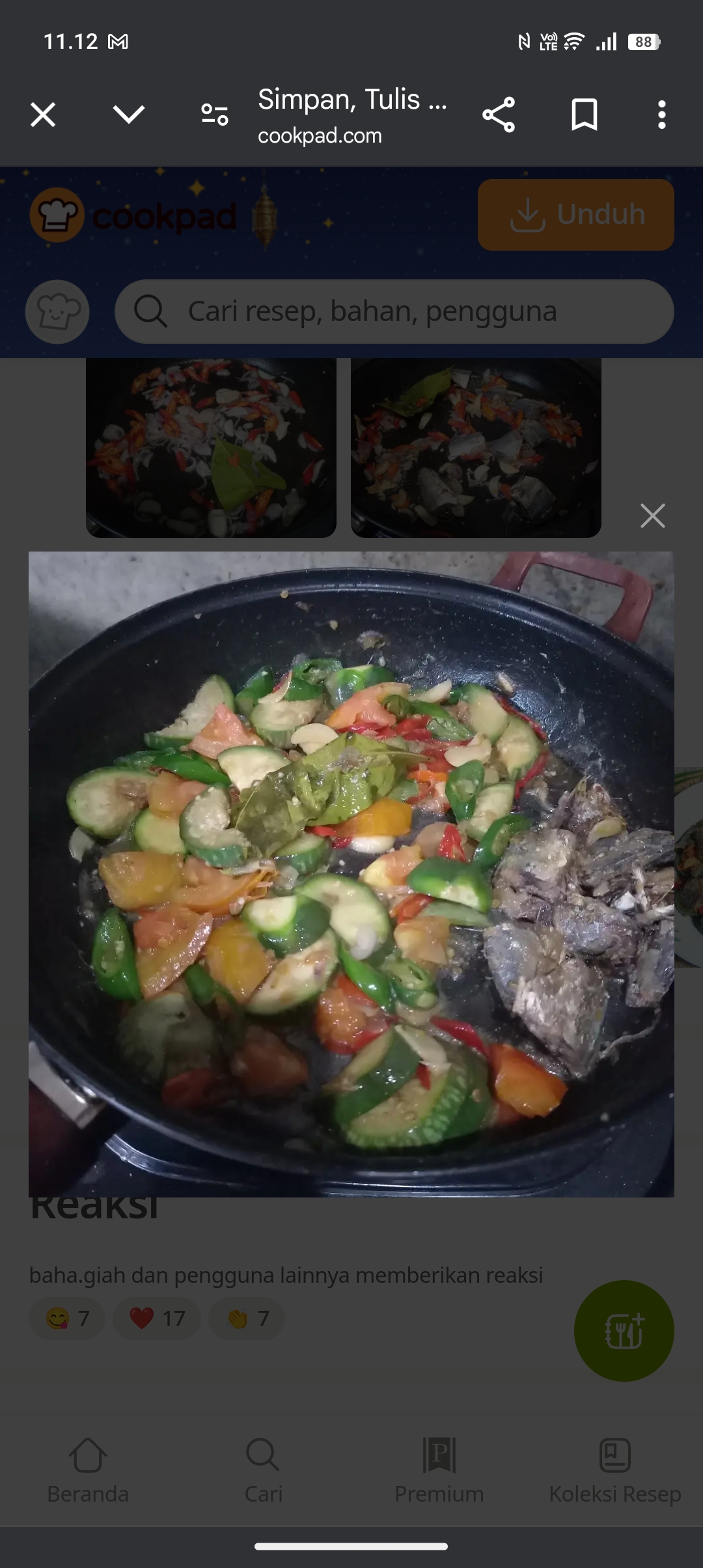 Resep Terong bulat teri