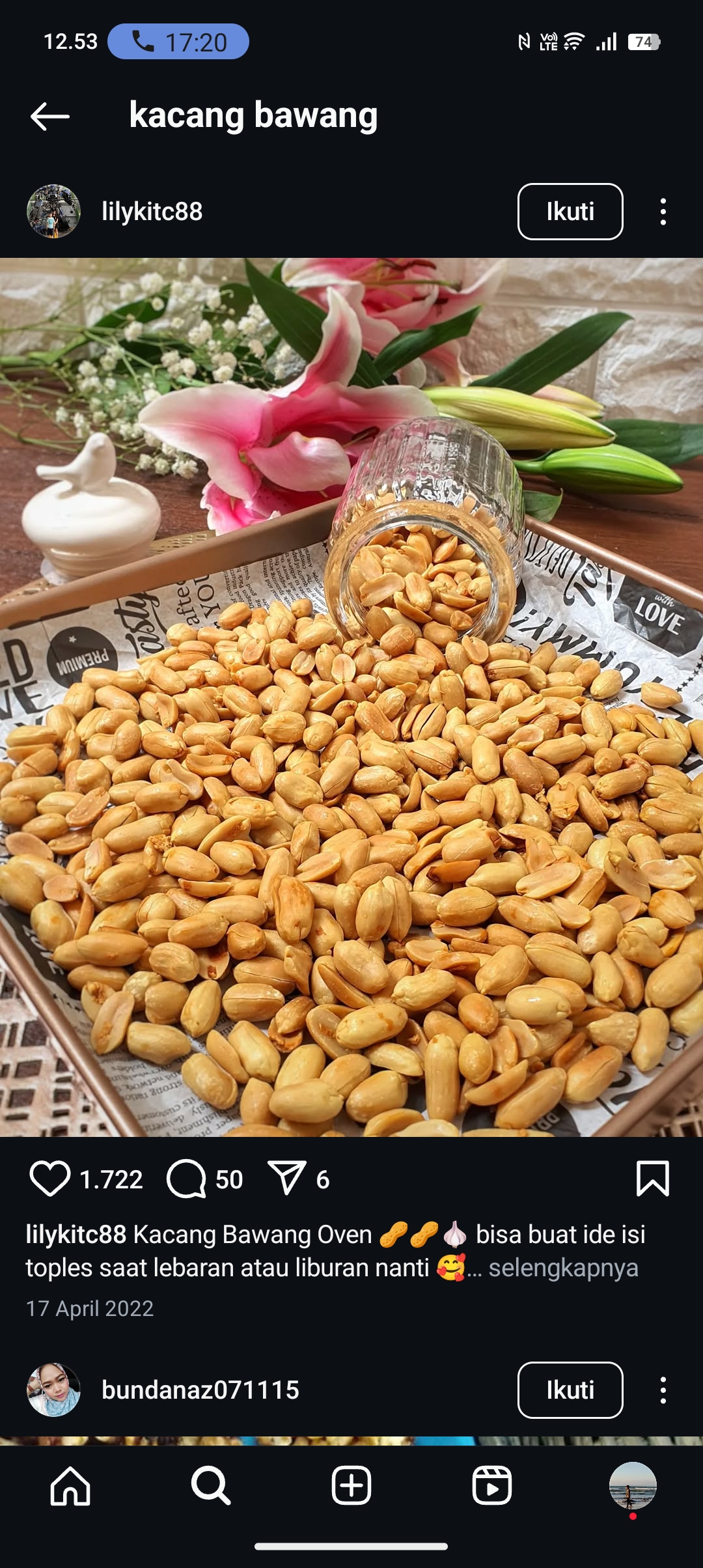 Resep Kacang Bawang