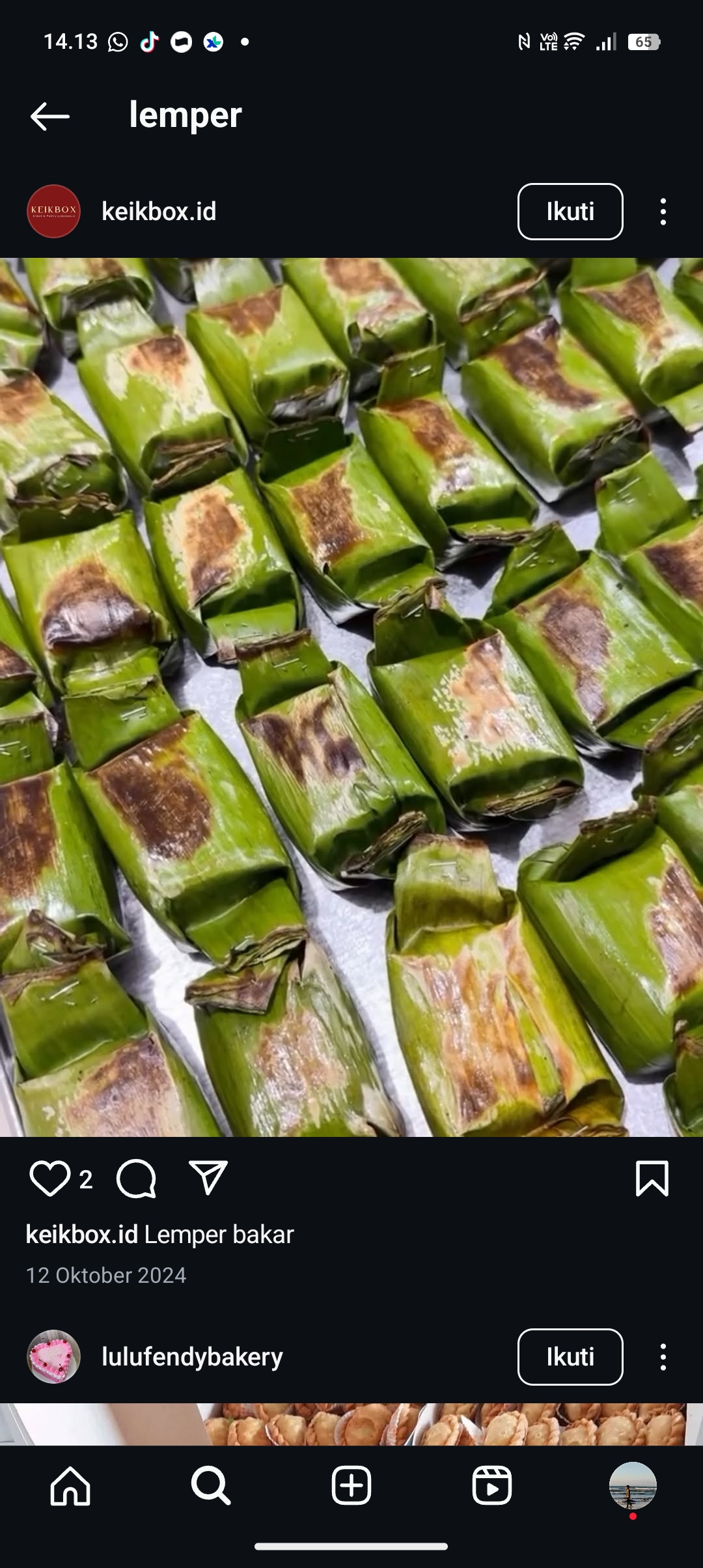 Resep Lemper ayam