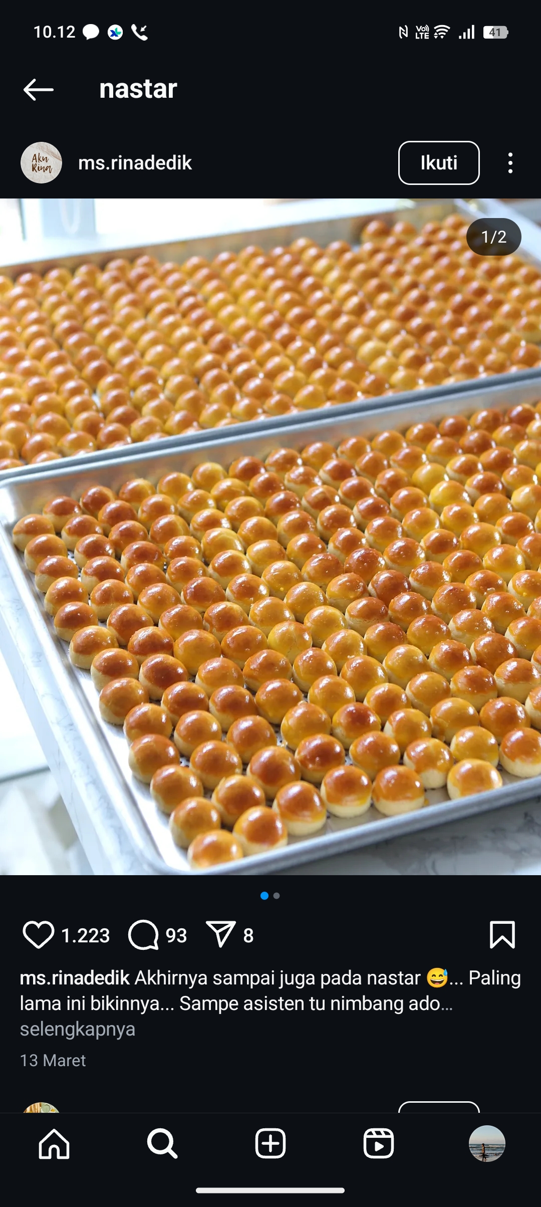 Resep Nastar super enak