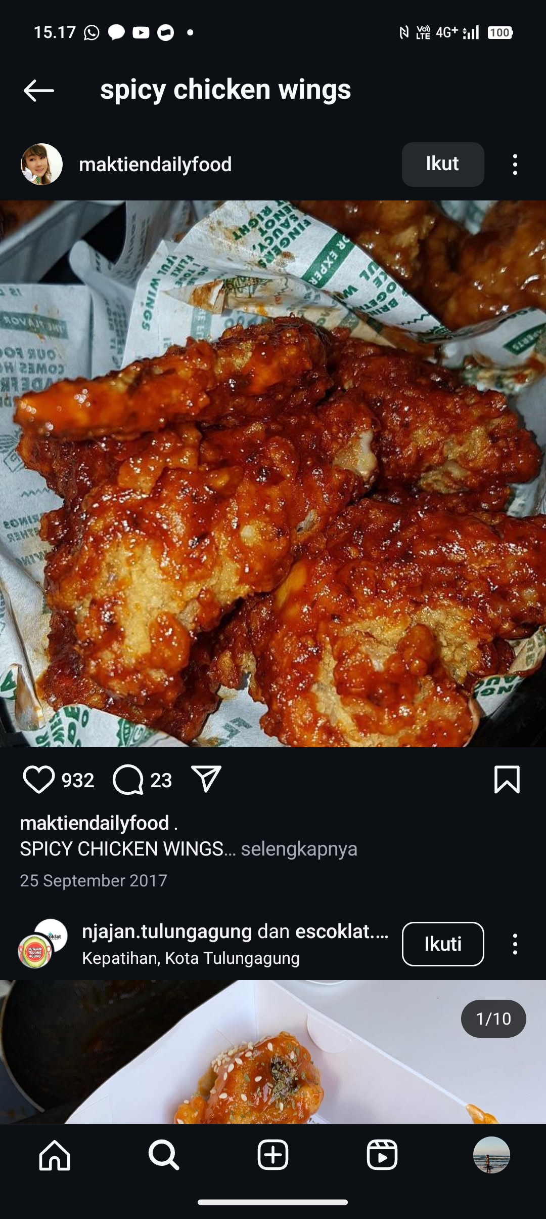 spicy chicken wings