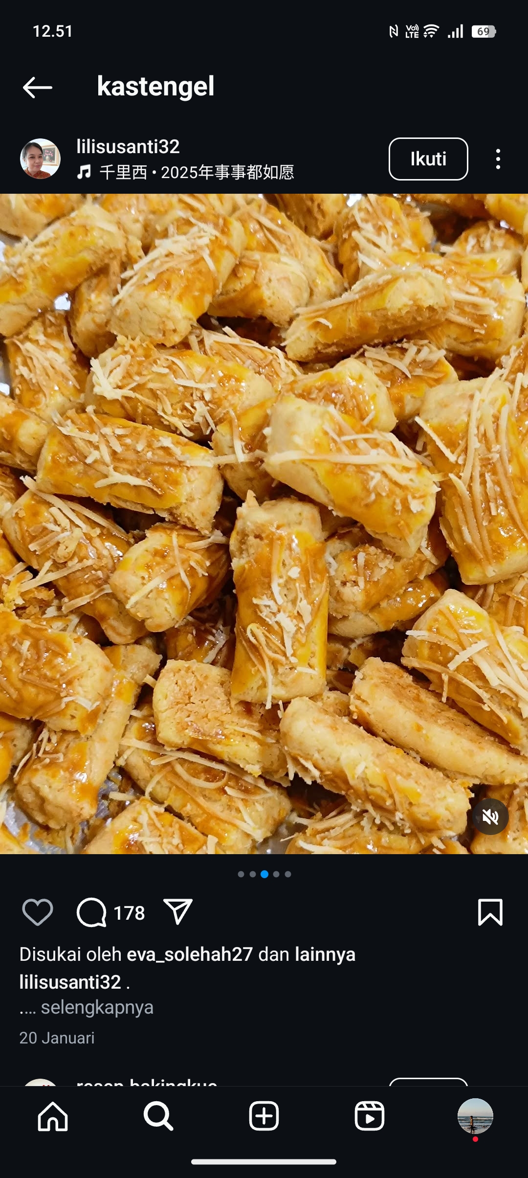 Resep Kastengel enak