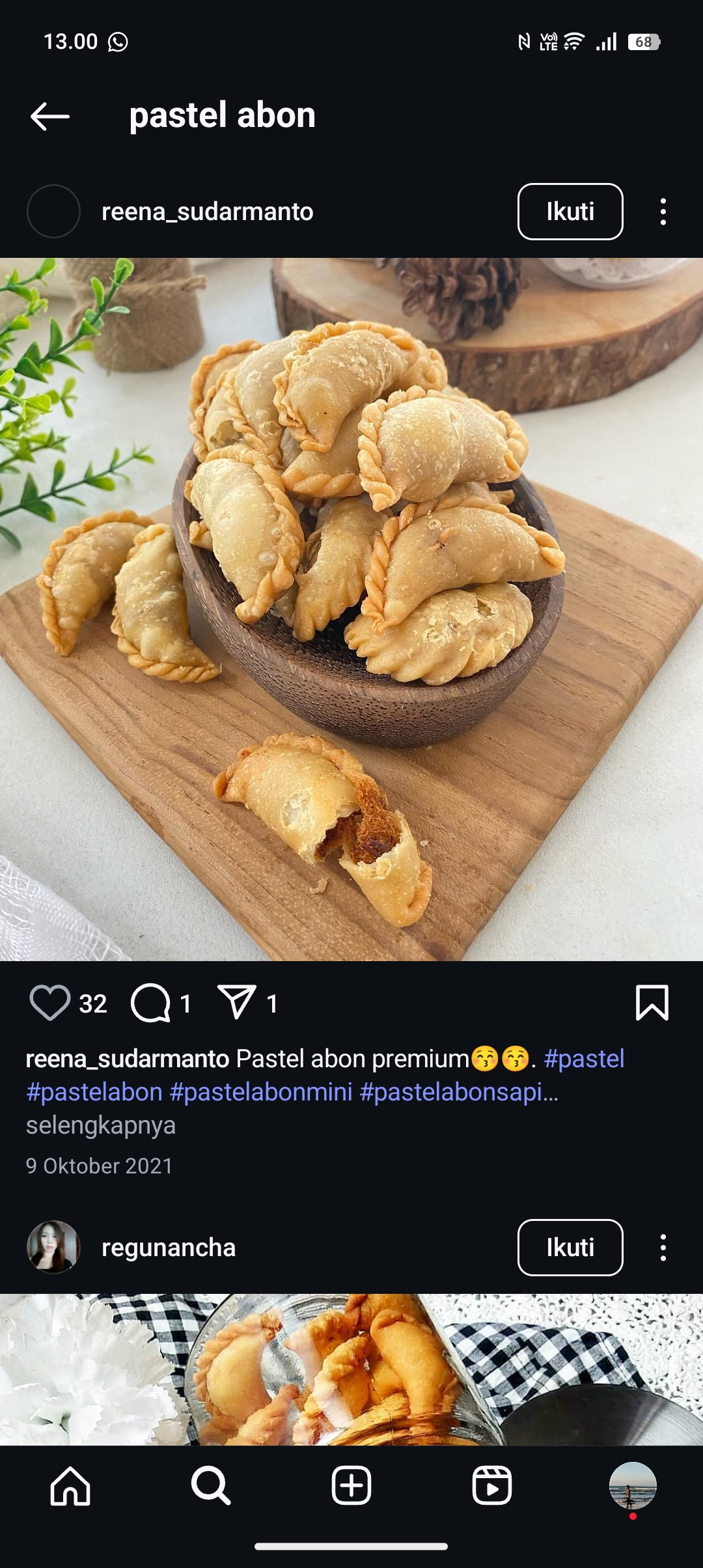 Pastel abon ekonomis