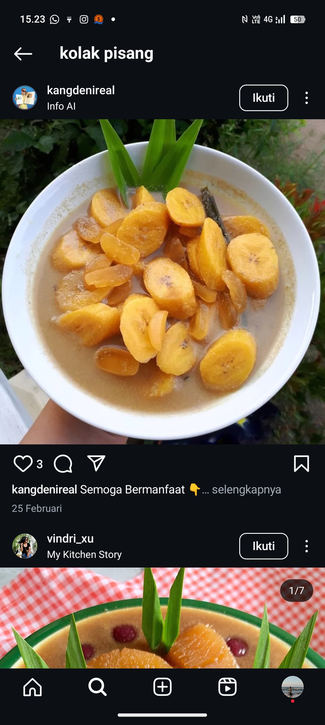 Resep kolak pinsang enak