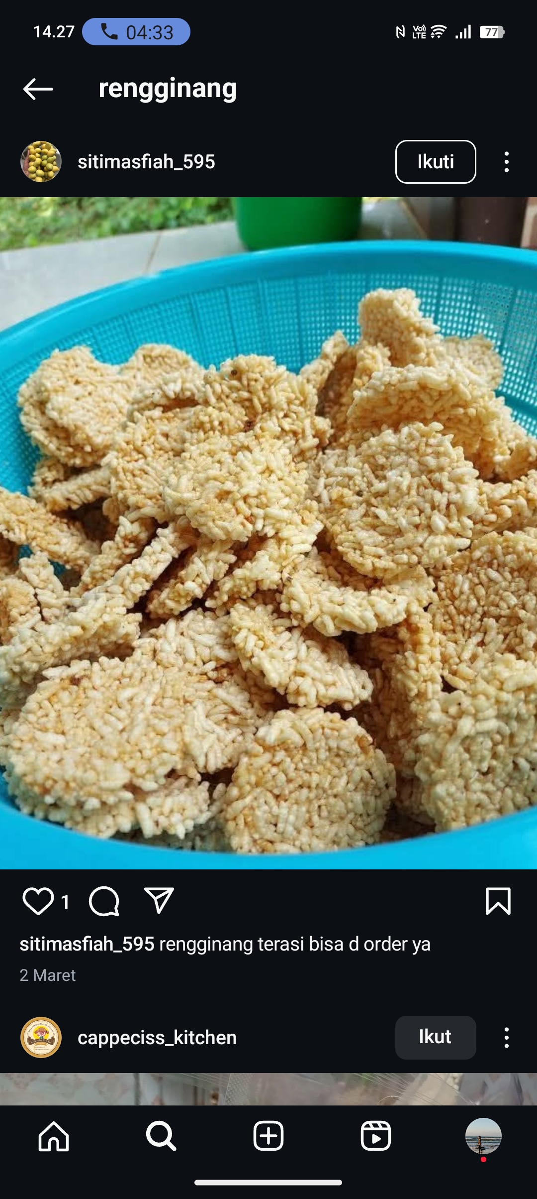 Resep Rengginang enak