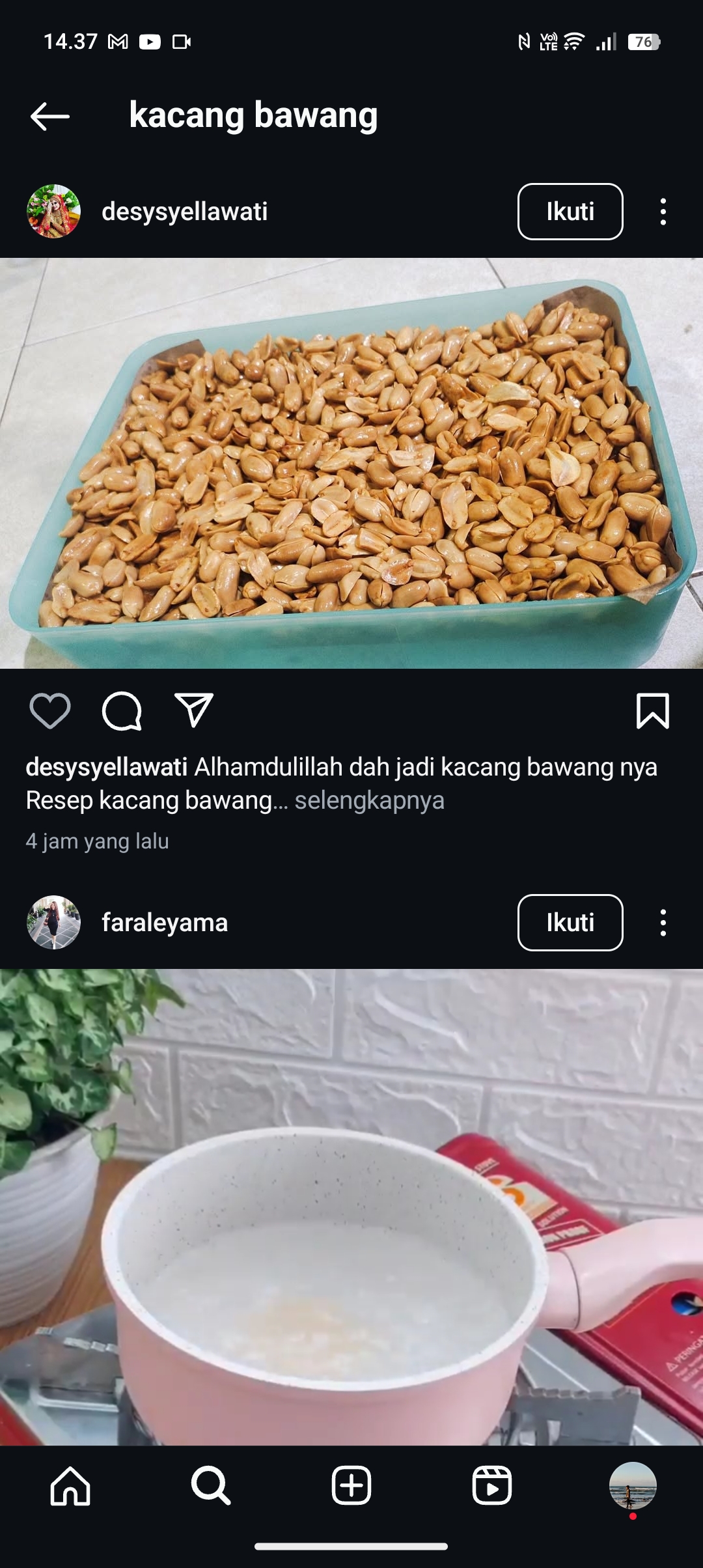 Resep kacang bawang