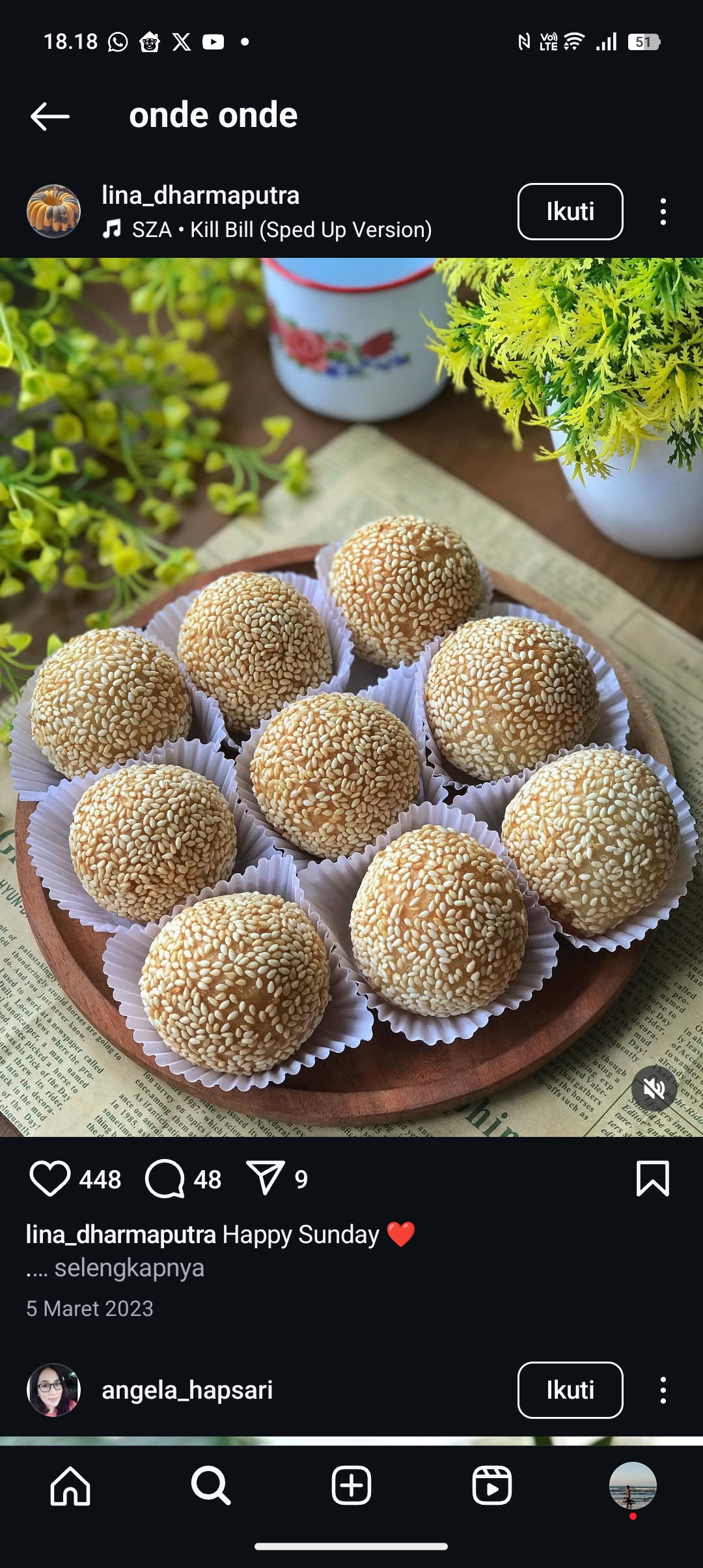 Resep onde-onde mini