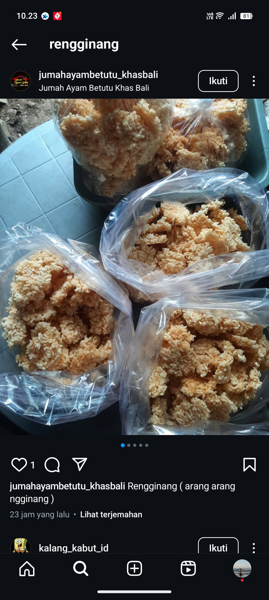 Resep Rengginang enak